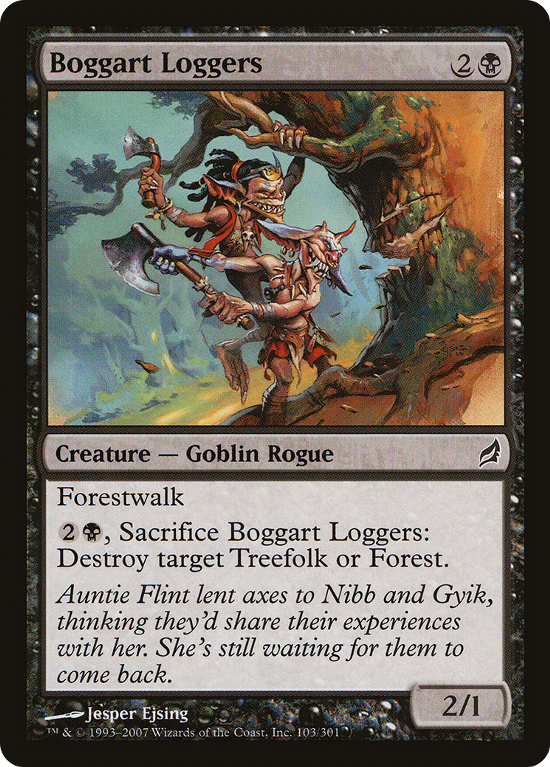 Boggart Loggers — Lorwyn — Magic: The Gathering
