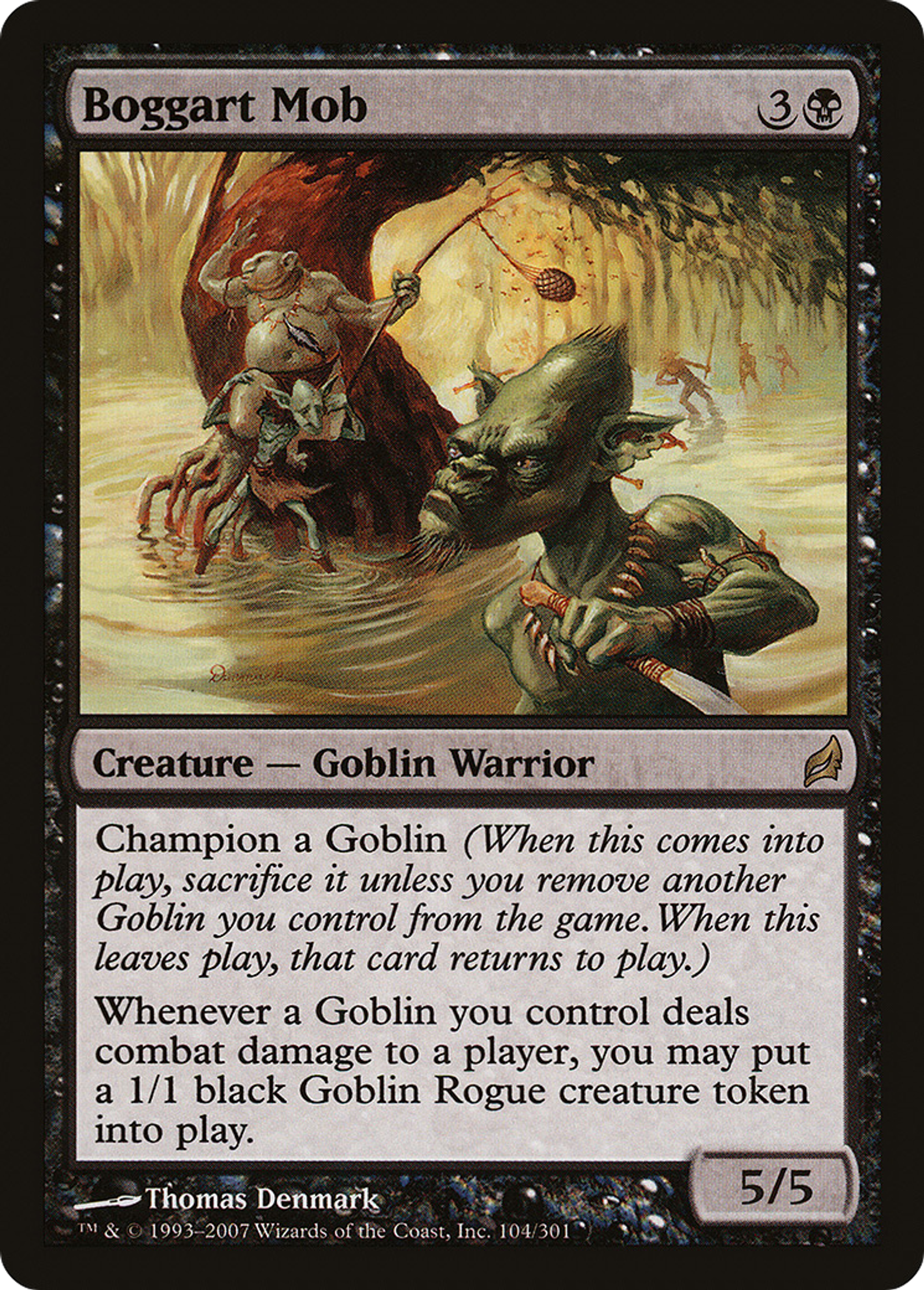 Boggart Mob — Lorwyn — Magic: The Gathering