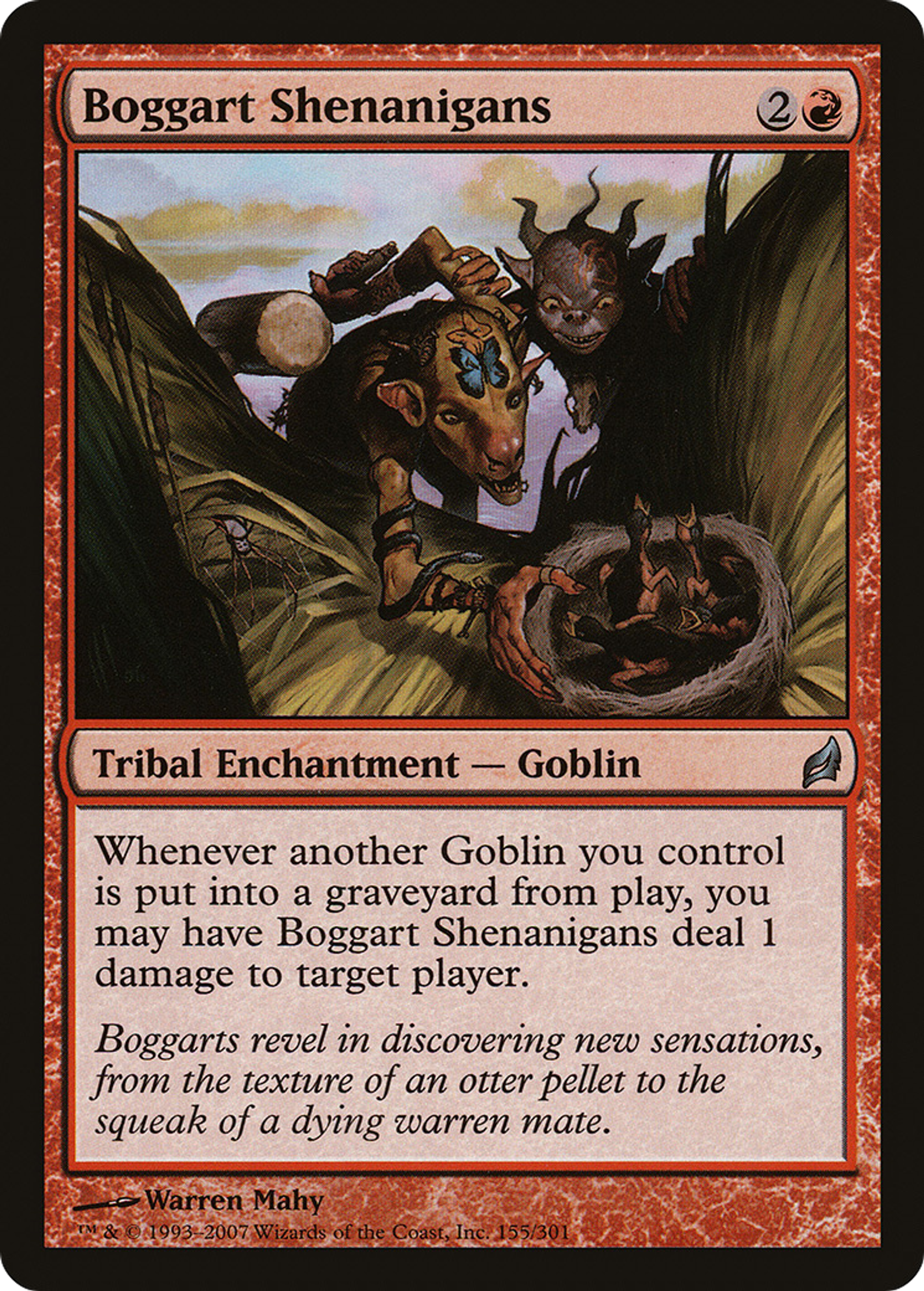 Boggart Shenanigans — Lorwyn — Magic: The Gathering