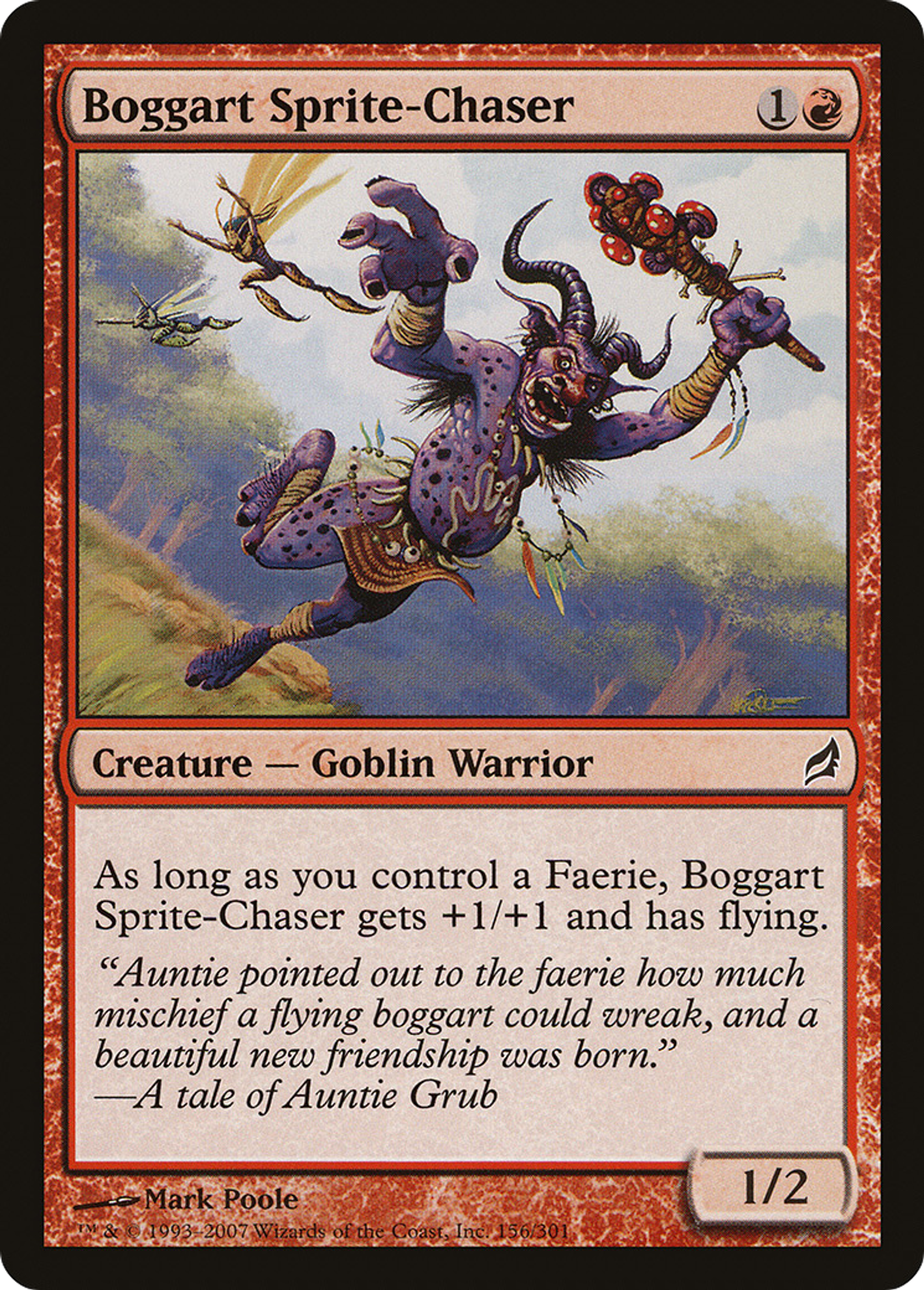 Boggart Sprite-Chaser — Lorwyn — Magic: The Gathering