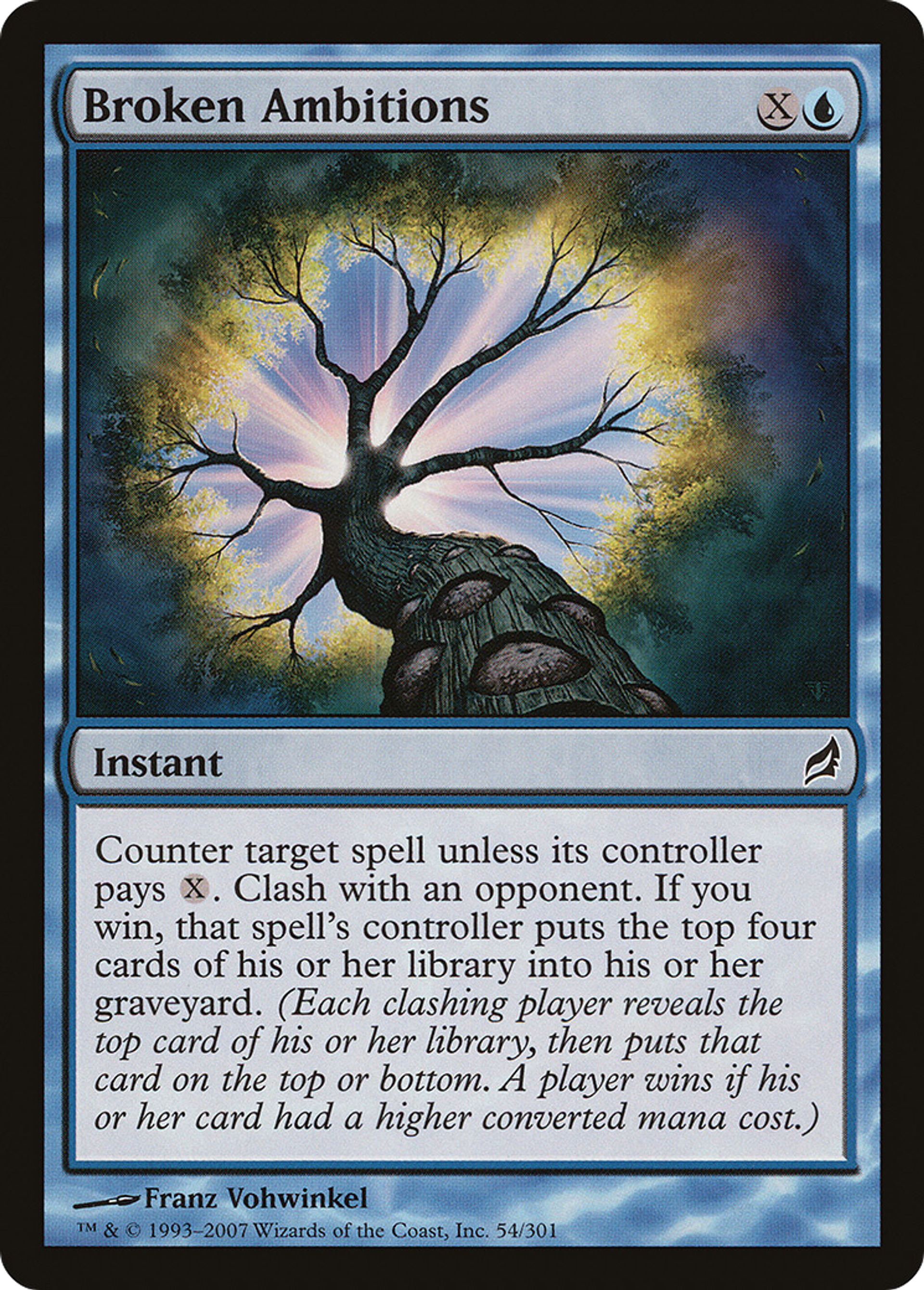 Ambitions brisées — Lorwyn — Magic: The Gathering