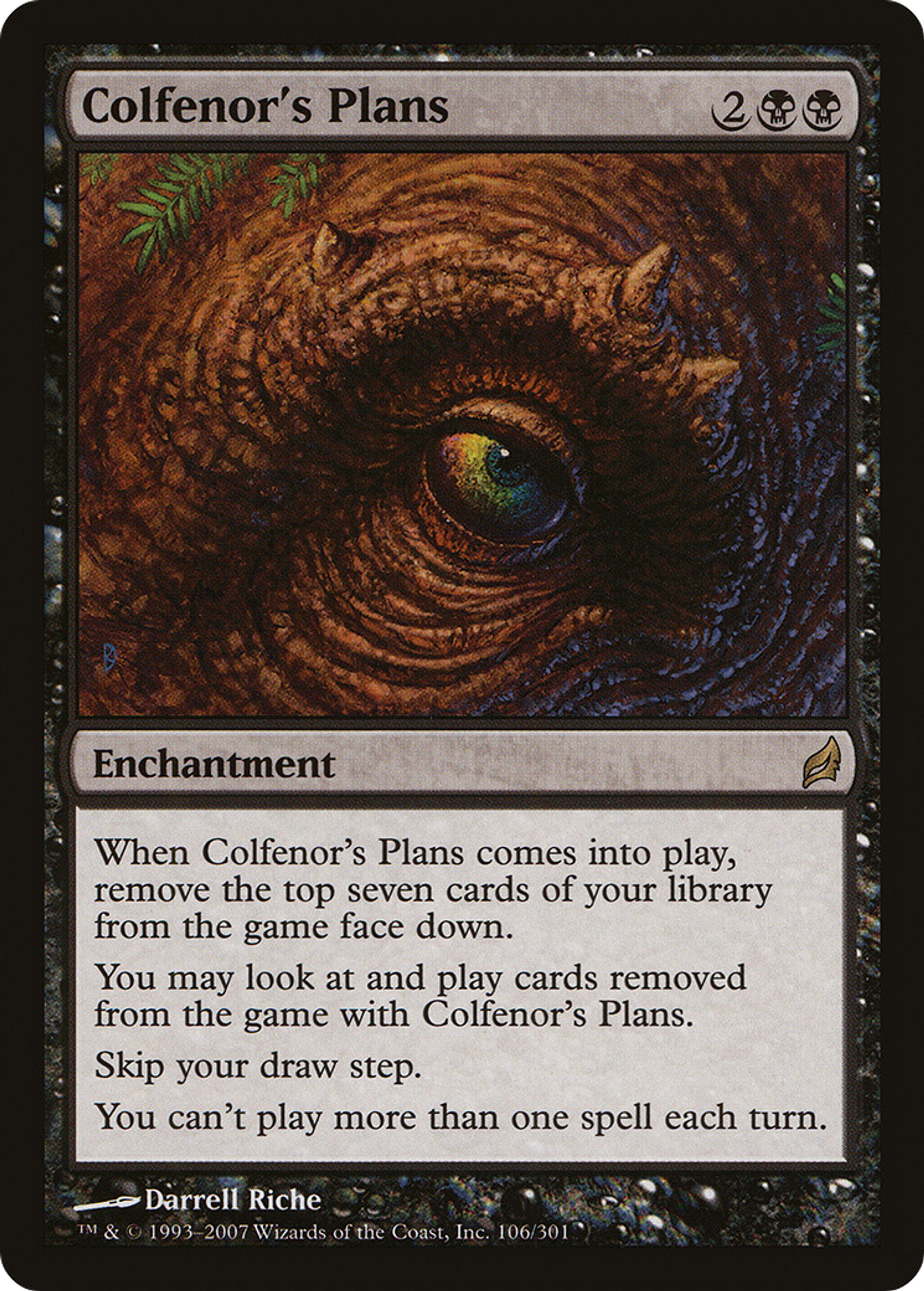 Plans de Colfénor — Lorwyn — Magic: The Gathering