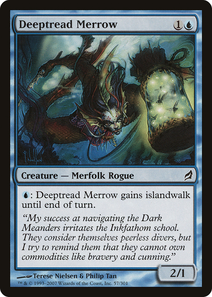 Deeptread Merrow — Lorwyn — Magic: The Gathering
