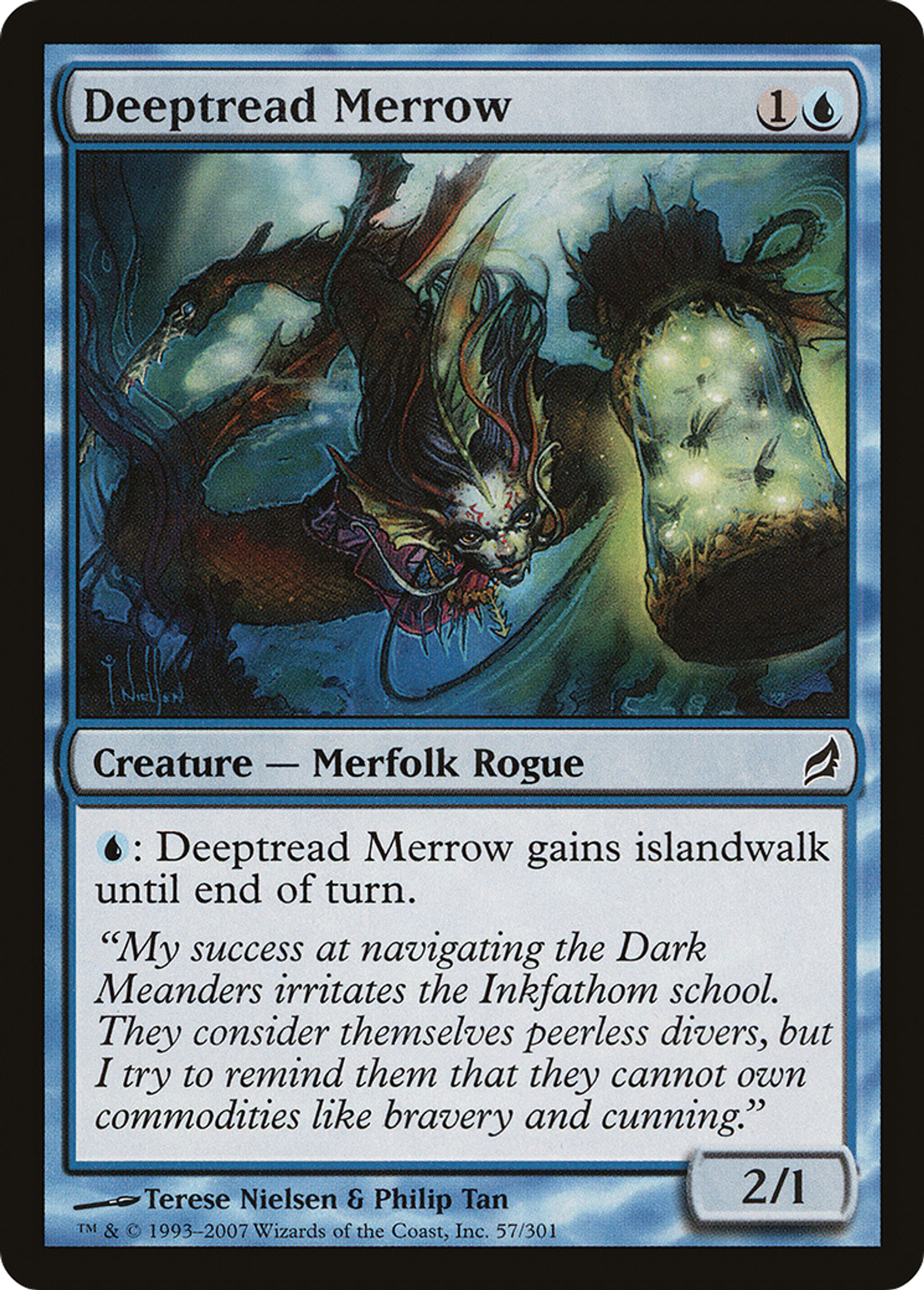 Deeptread Merrow — Lorwyn — Magic: The Gathering