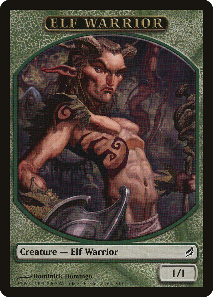 Elf Warrior — Lorwyn — Magic: The Gathering