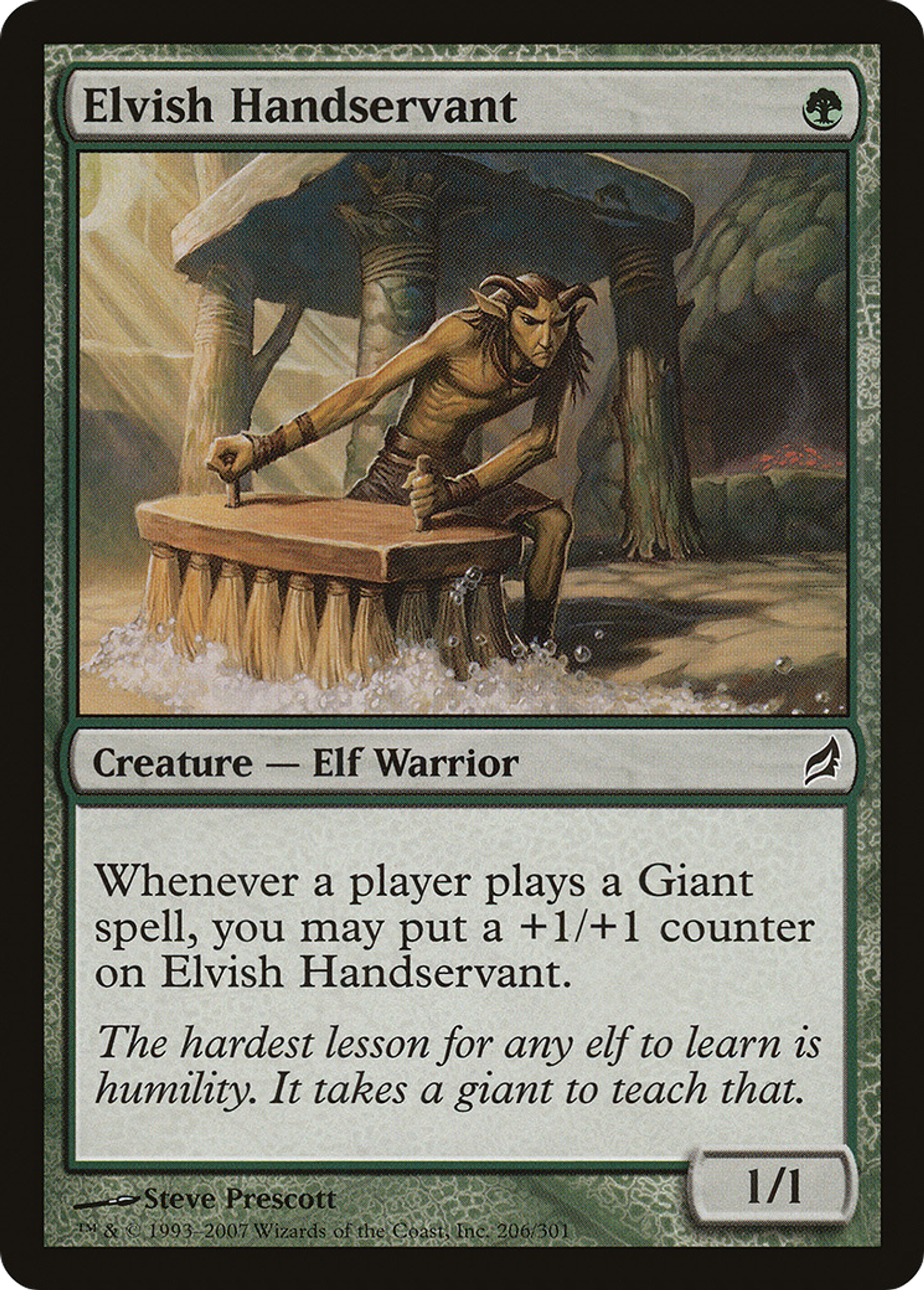 Elvish Handservant — Lorwyn — Magic: The Gathering