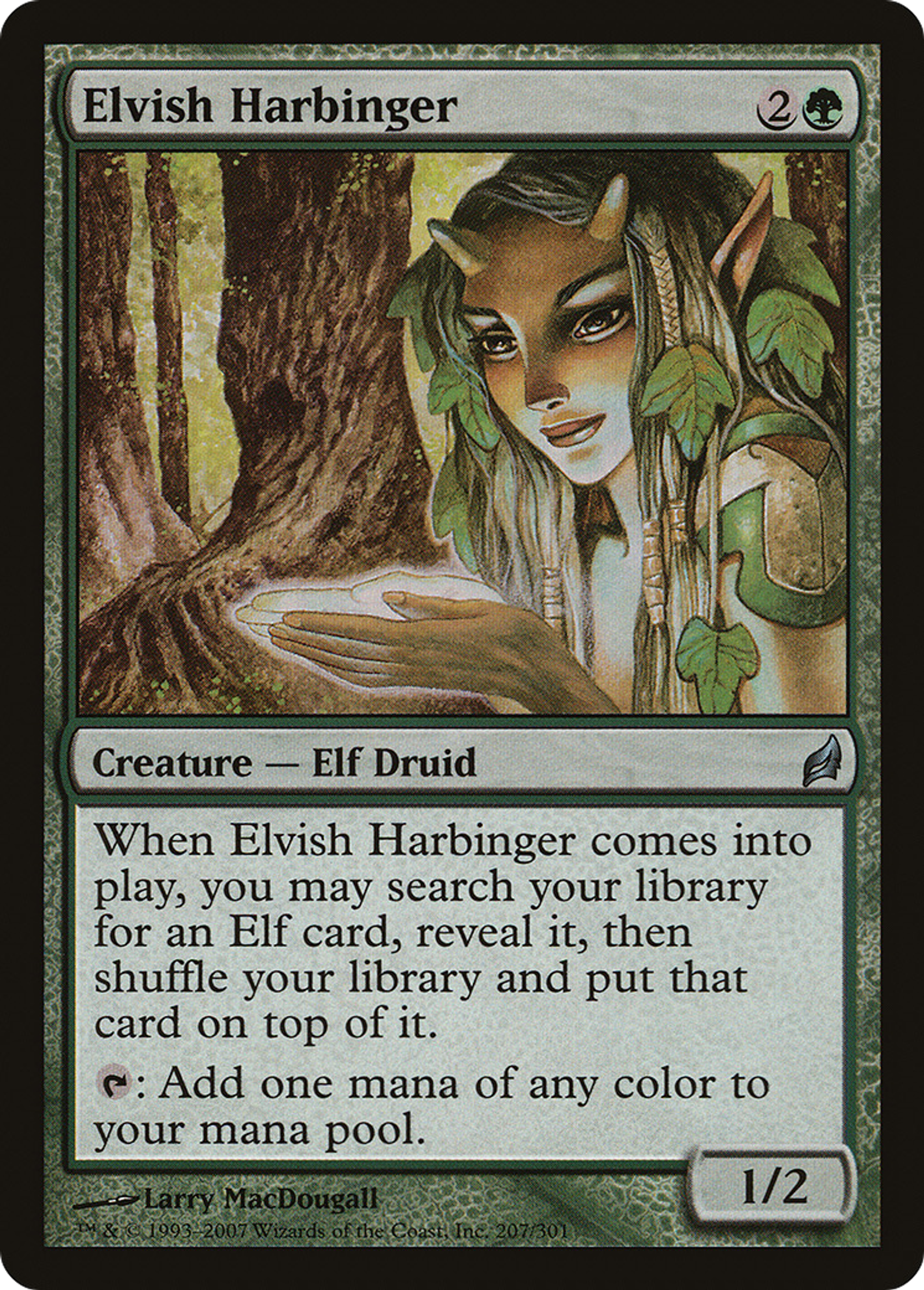 Annonciatrice elfe — Lorwyn — Magic: The Gathering