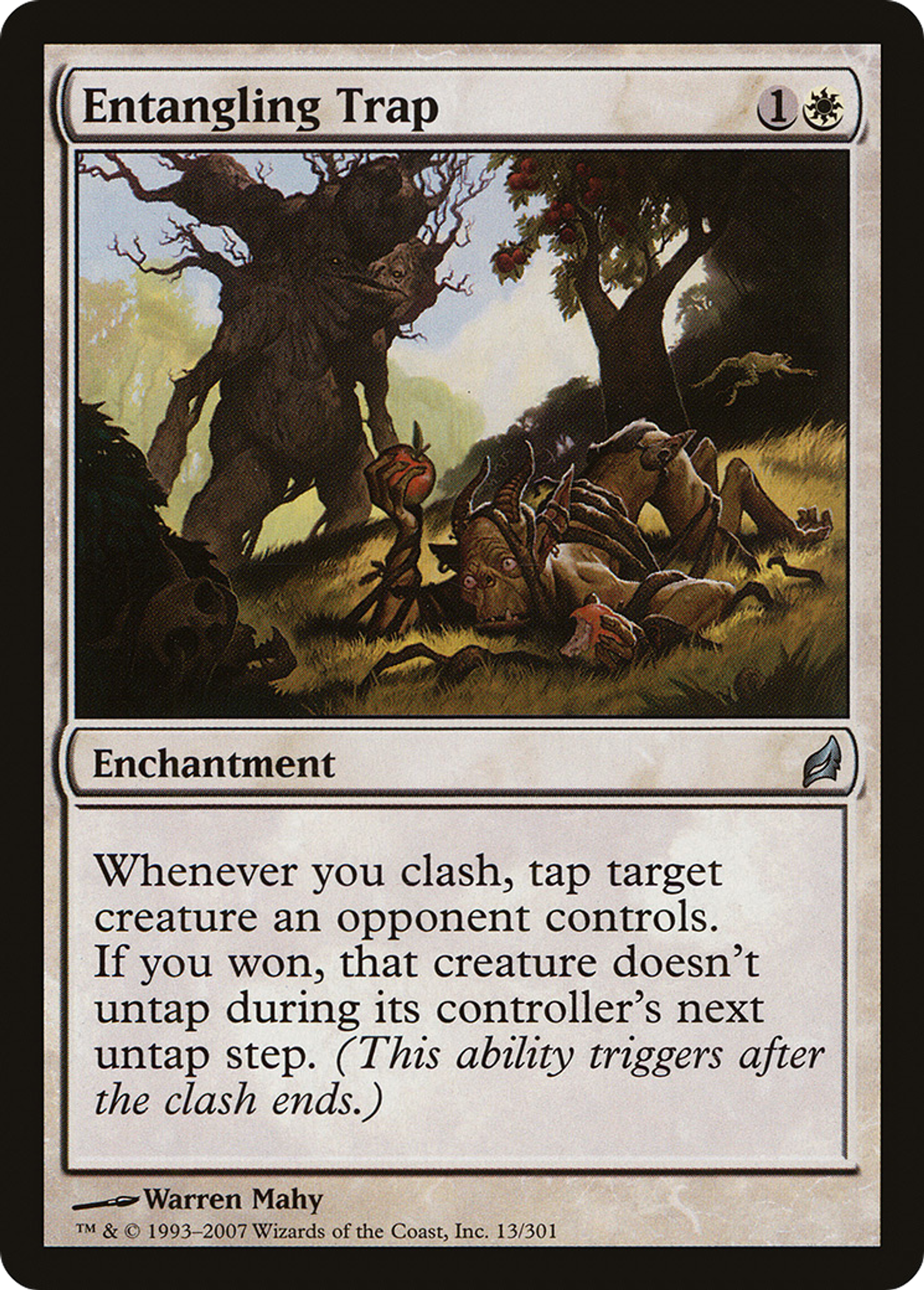 Entangling Trap — Lorwyn — Magic: The Gathering