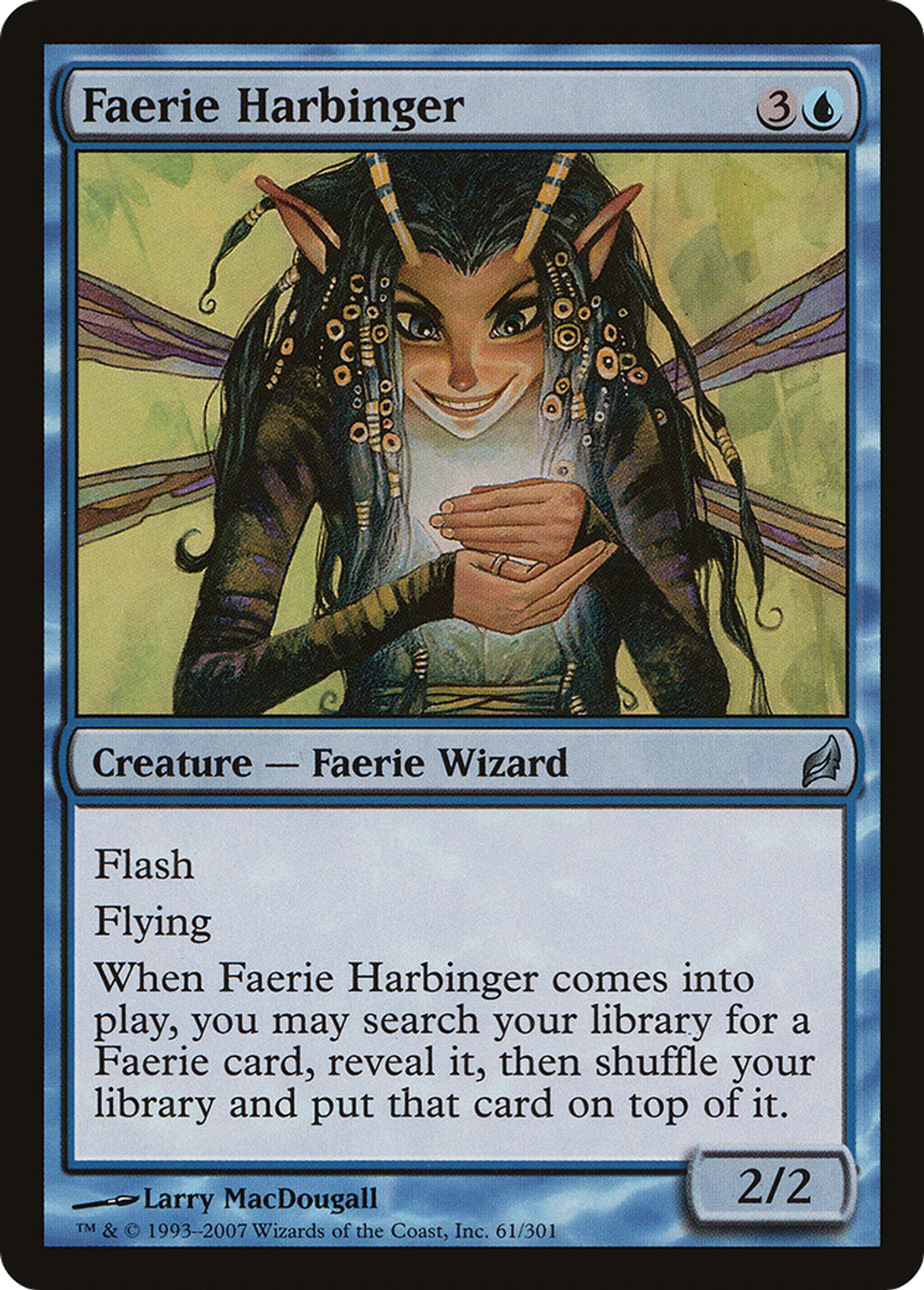 Faerie Harbinger — Lorwyn — Magic: The Gathering