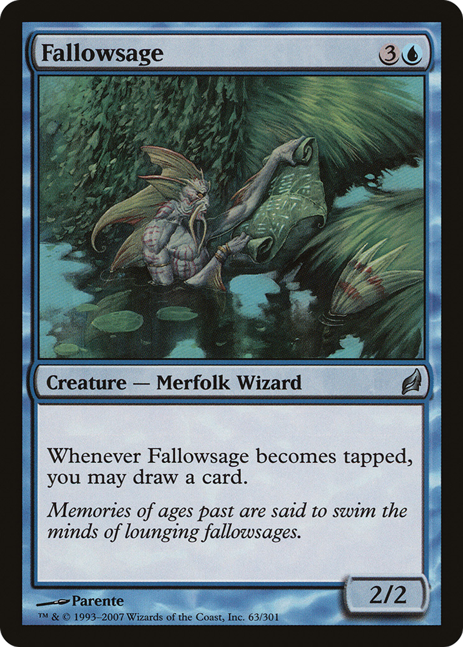 Fallowsage — Lorwyn — Magic: The Gathering
