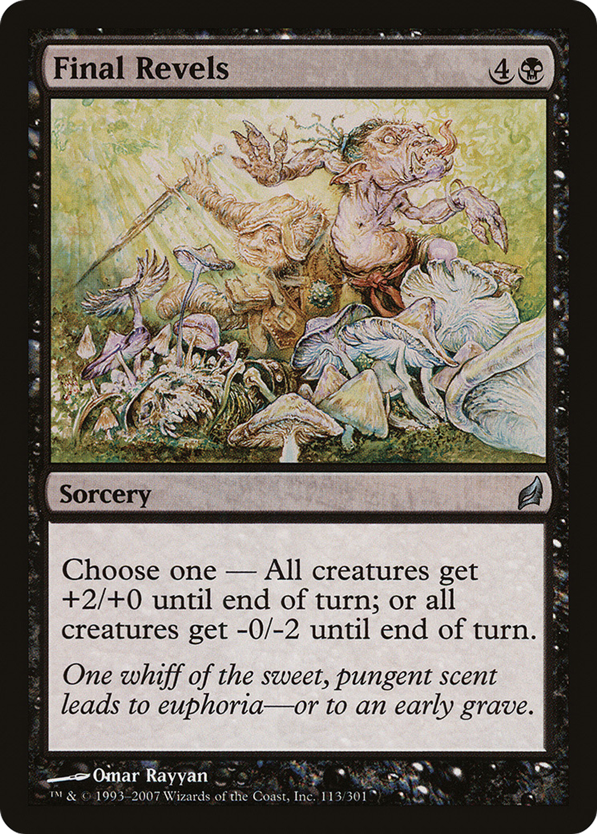 Final Revels — Lorwyn — Magic: The Gathering