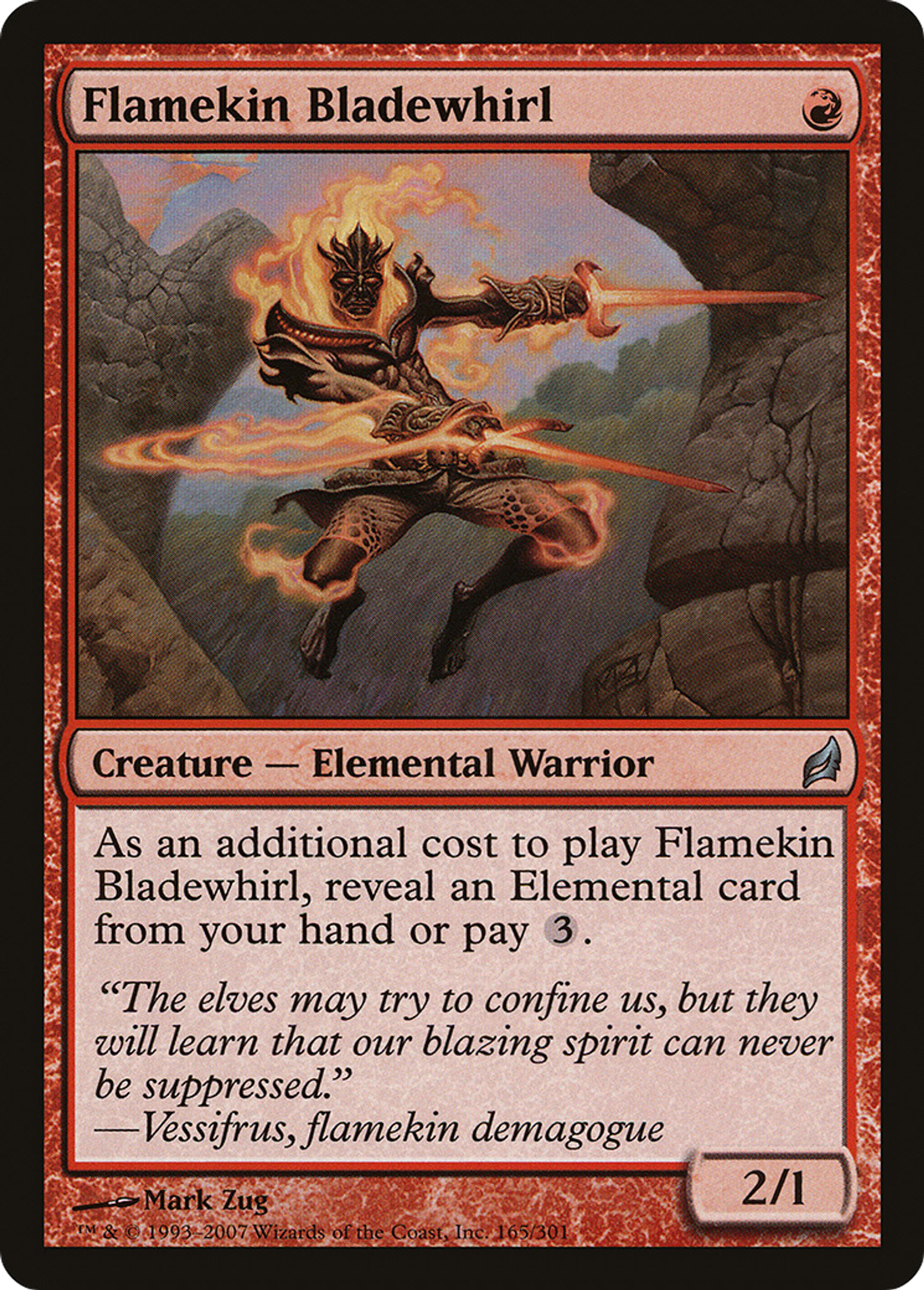 Virelame sangpyre — Lorwyn — Magic: The Gathering