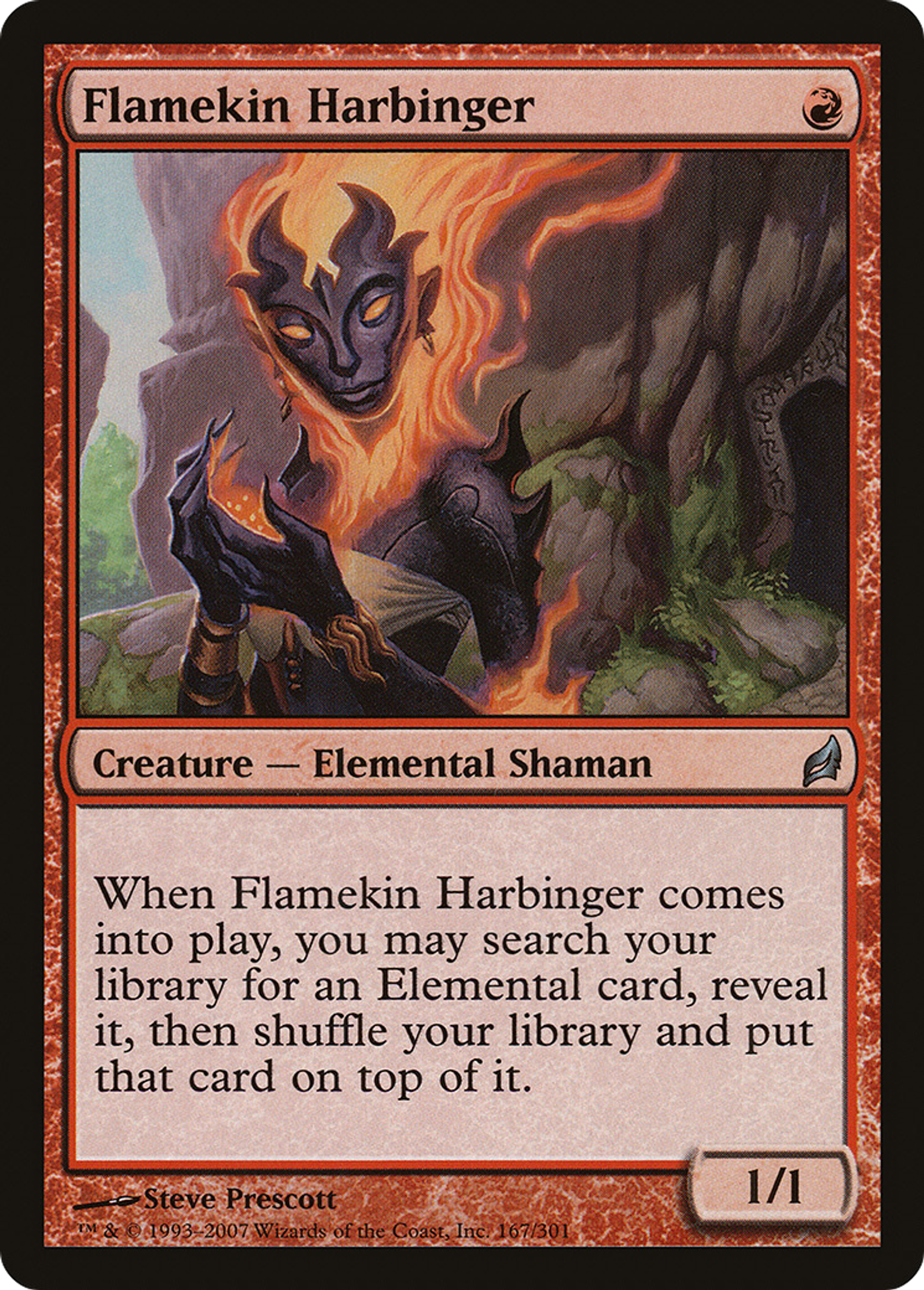 Annonciatrice sangpyre — Lorwyn — Magic: The Gathering