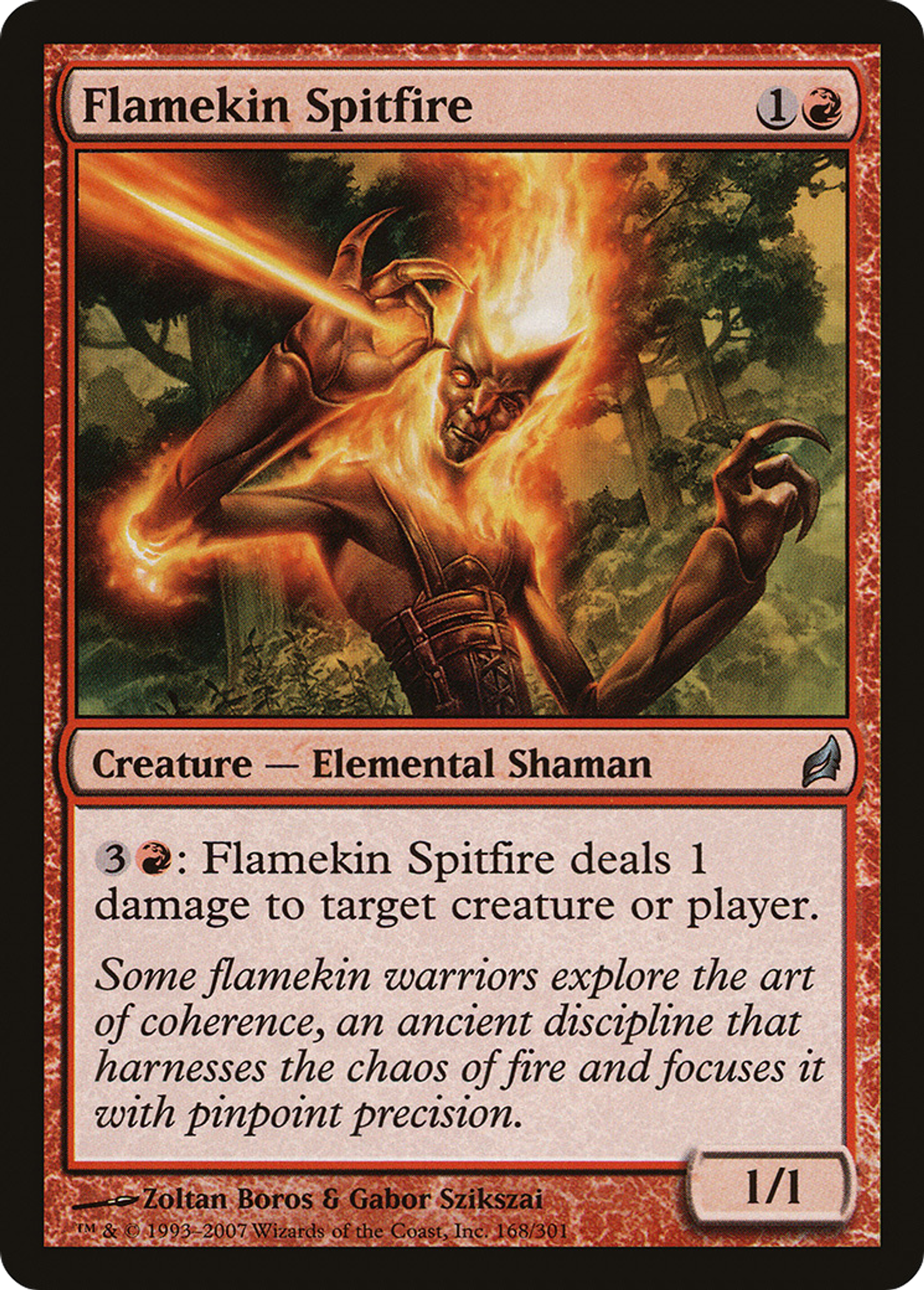 Crachefeu sangpyre — Lorwyn — Magic: The Gathering