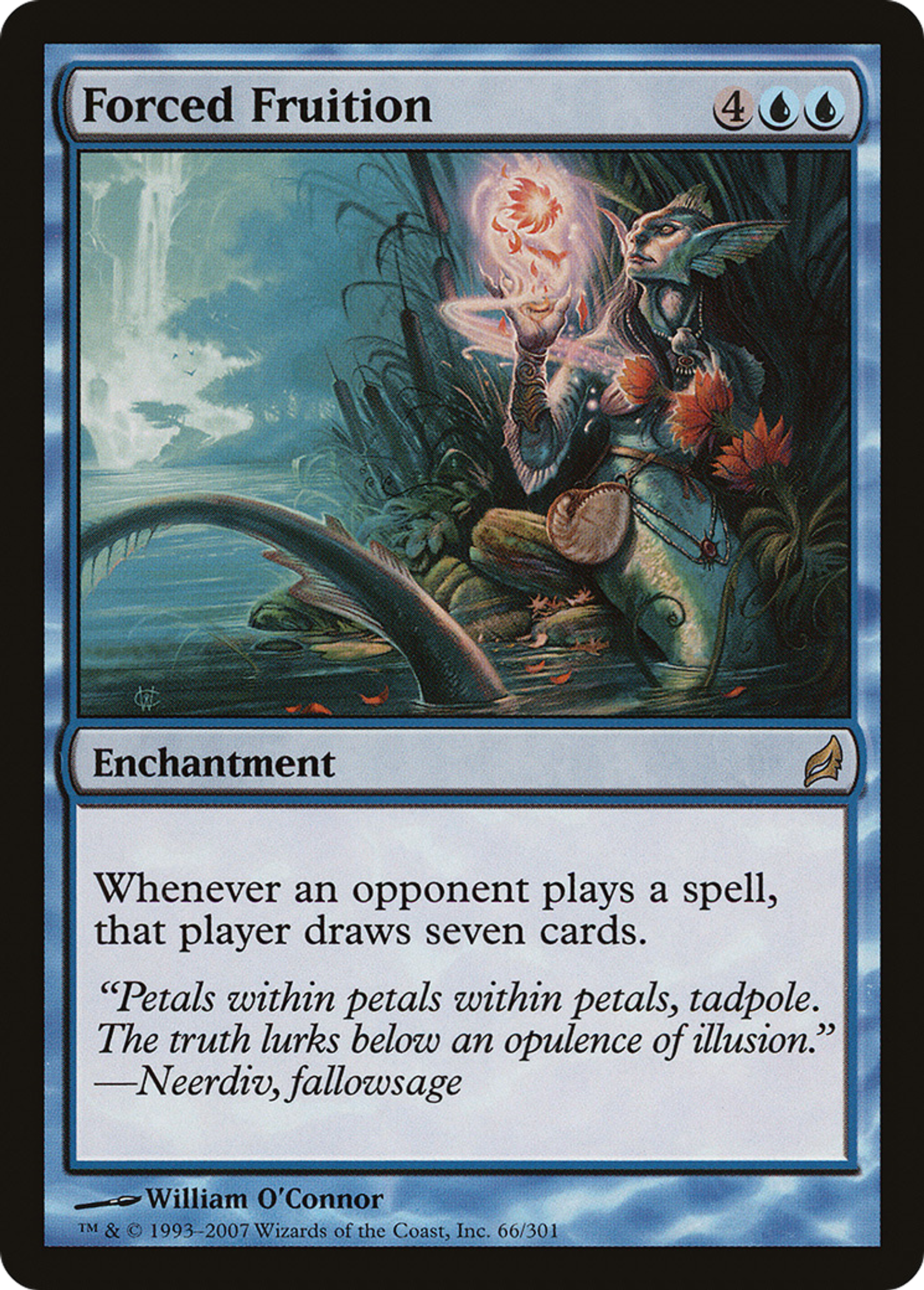 Forced Fruition — Lorwyn — Magic: The Gathering