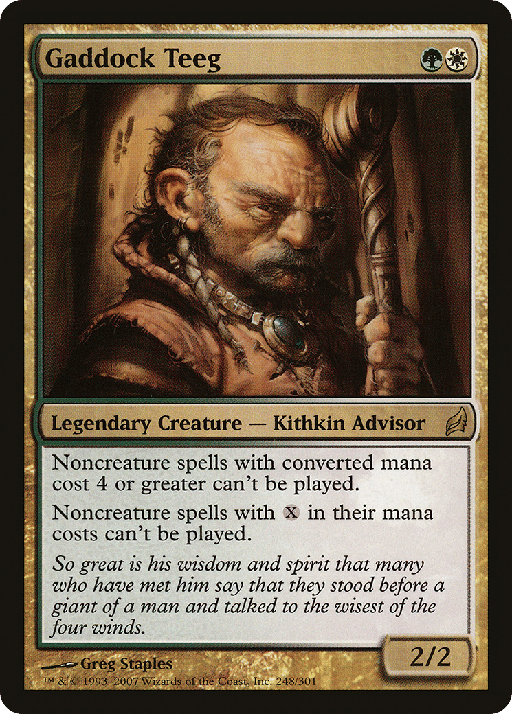 Gaddock Teeg — Lorwyn — Magic: The Gathering