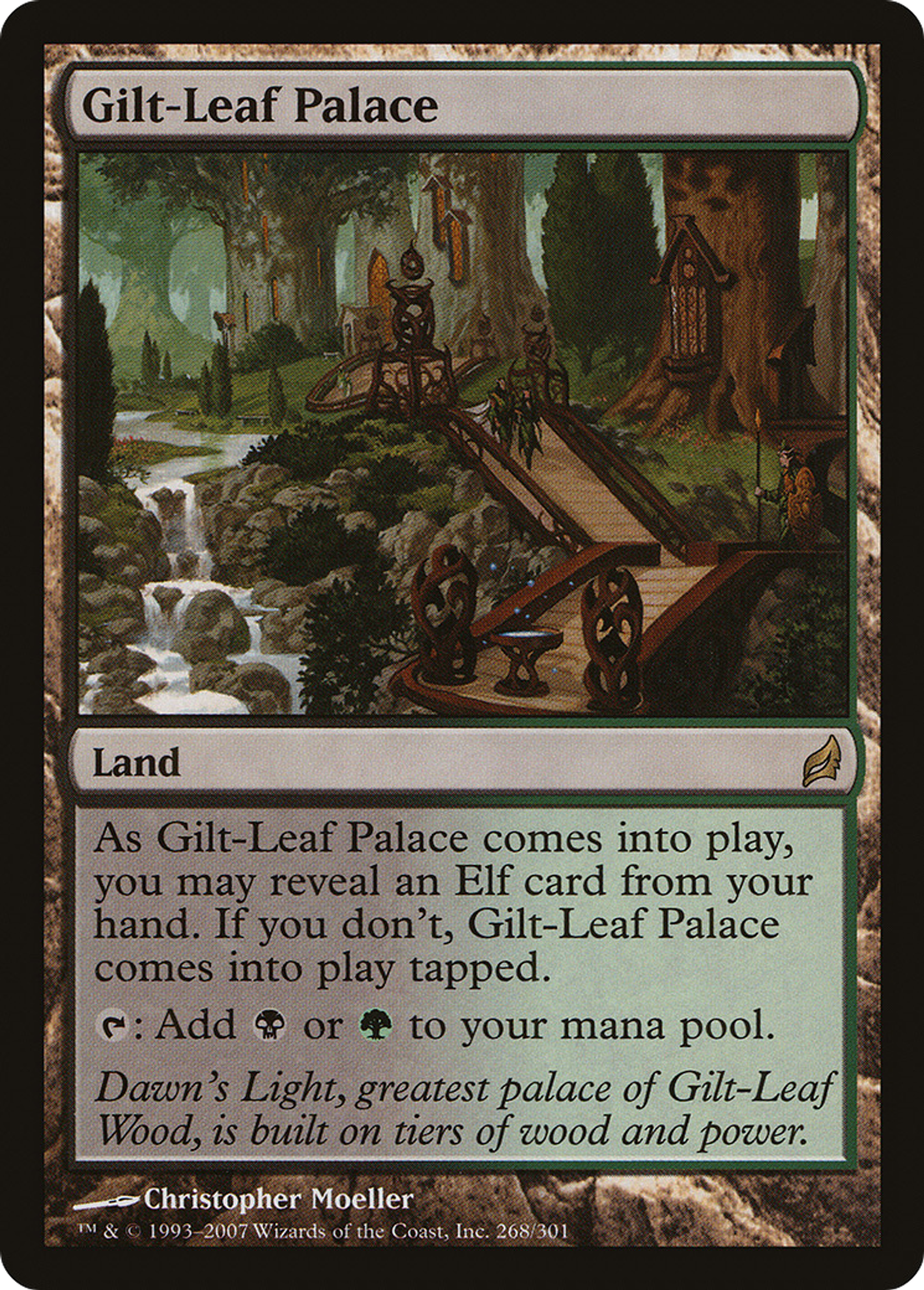 Gilt-Leaf Palace — Lorwyn — Magic: The Gathering