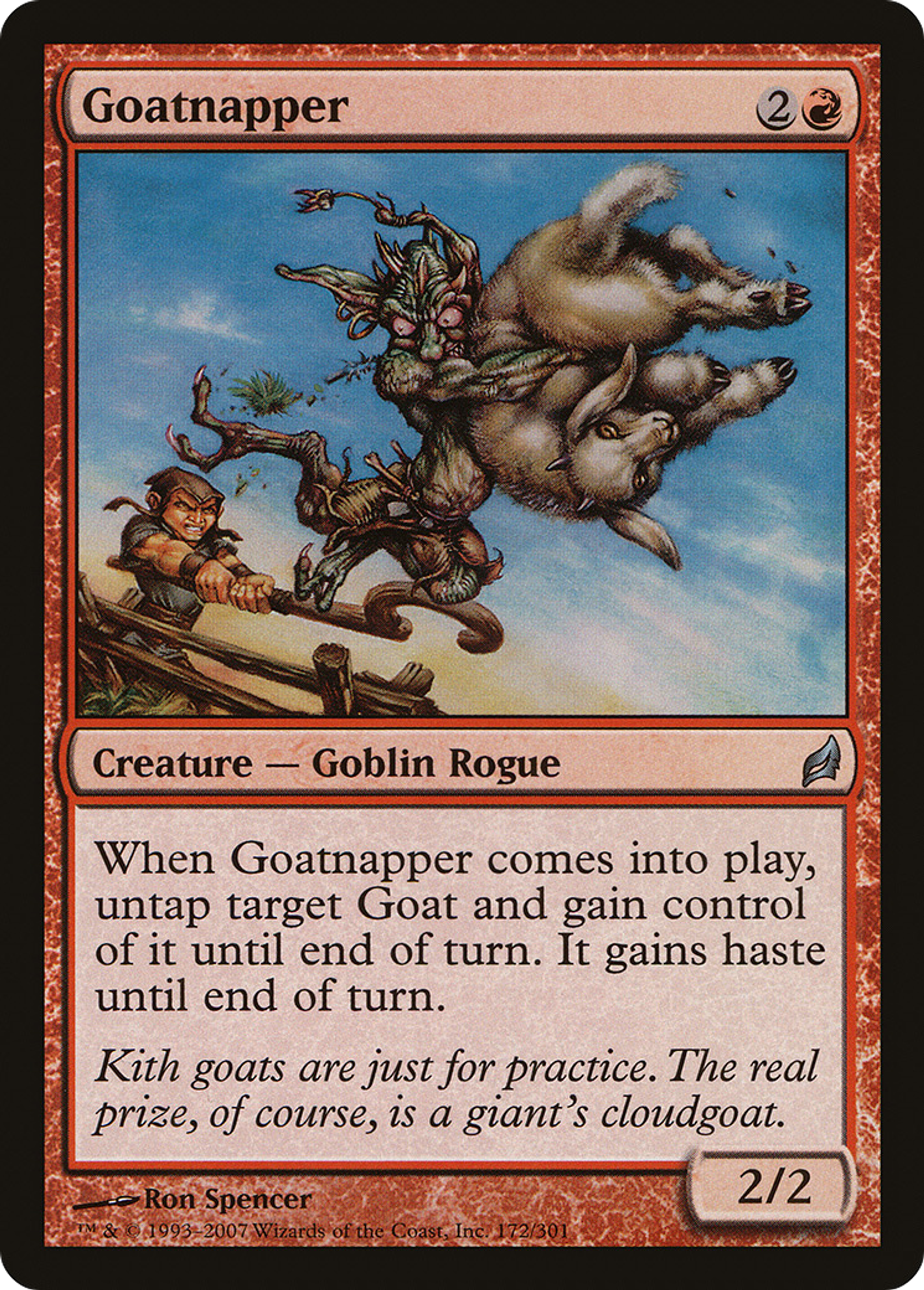 Goatnapper — Lorwyn — Magic: The Gathering