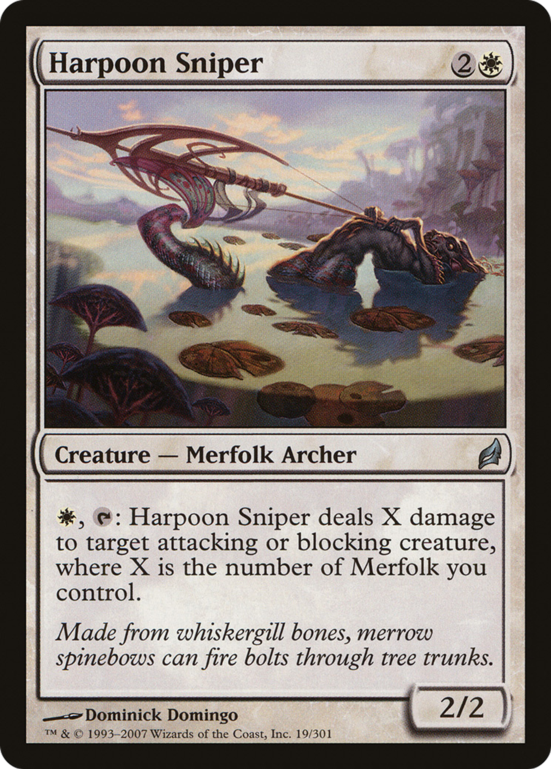 Franc-tireur au harpon — Lorwyn — Magic: The Gathering
