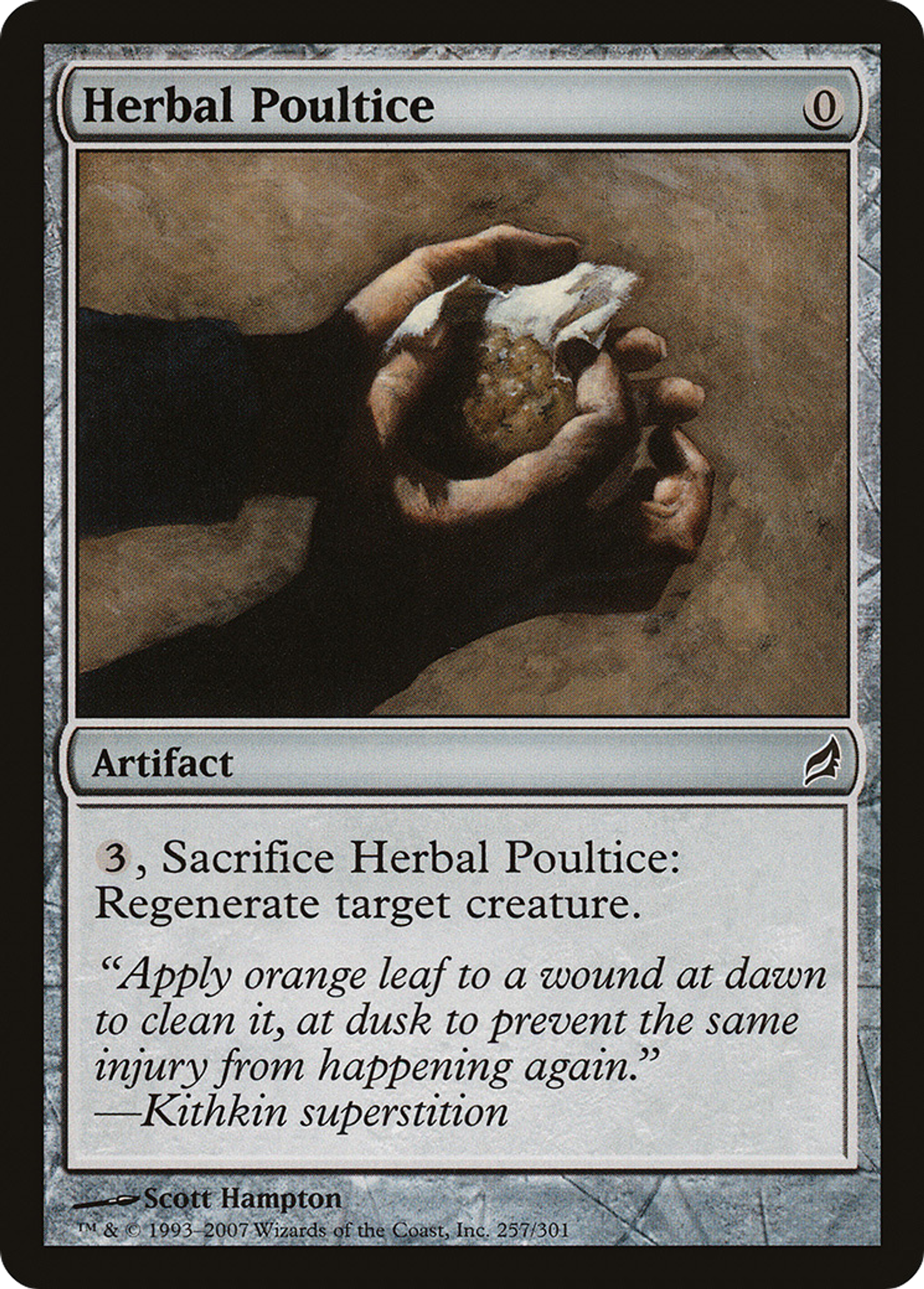 Herbal Poultice — Lorwyn — Magic: The Gathering