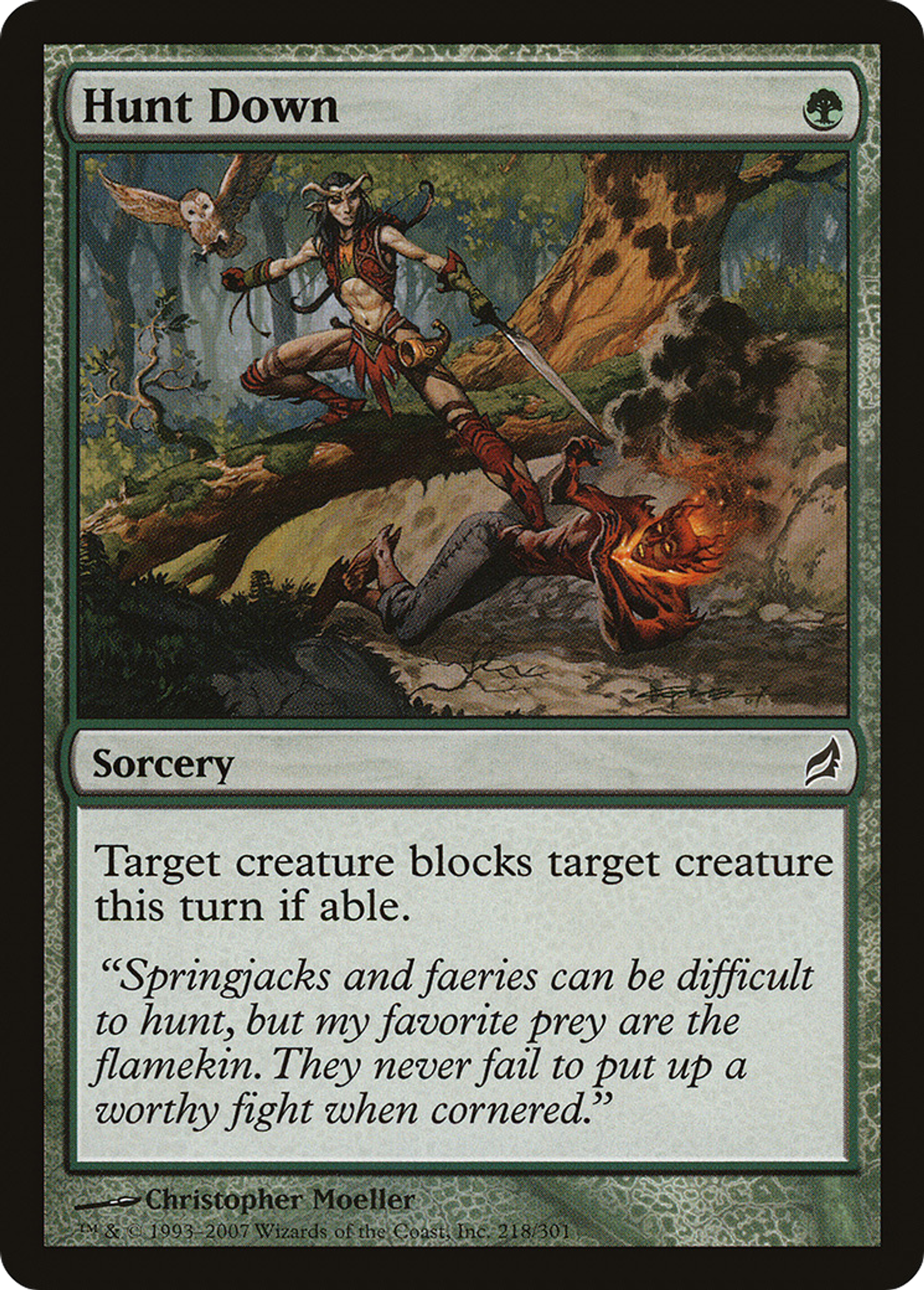 Chasse — Lorwyn — Magic: The Gathering