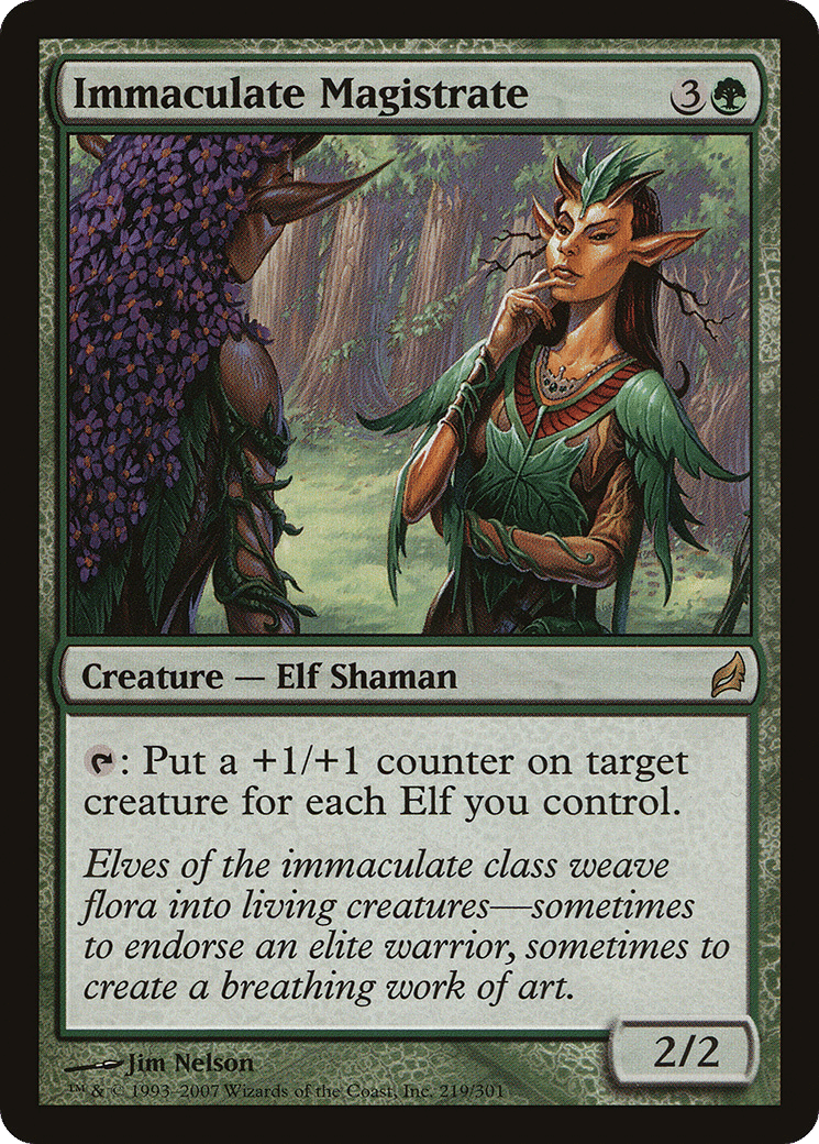 Immaculate Magistrate — Lorwyn — Magic: The Gathering