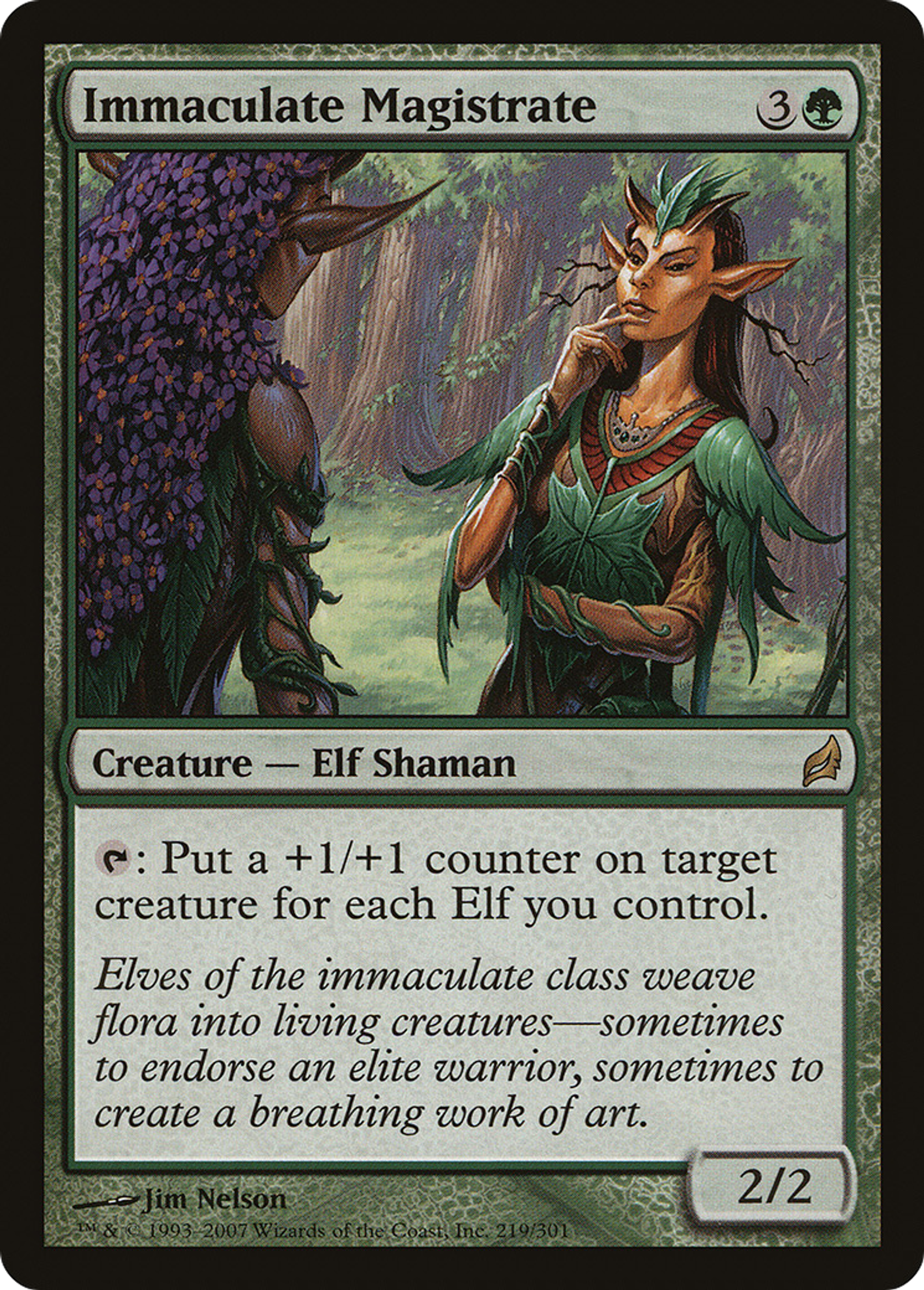 Magistrat immaculé — Lorwyn — Magic: The Gathering