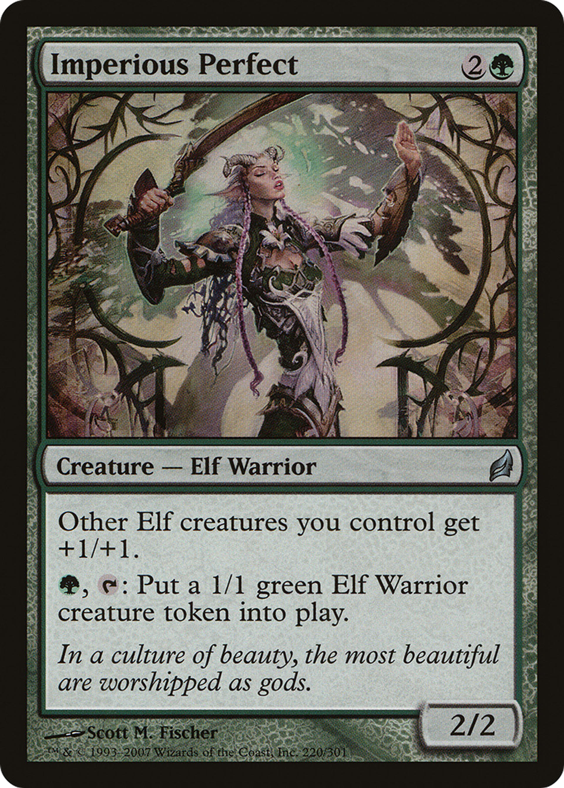 Imperious Perfect — Lorwyn — Magic: The Gathering