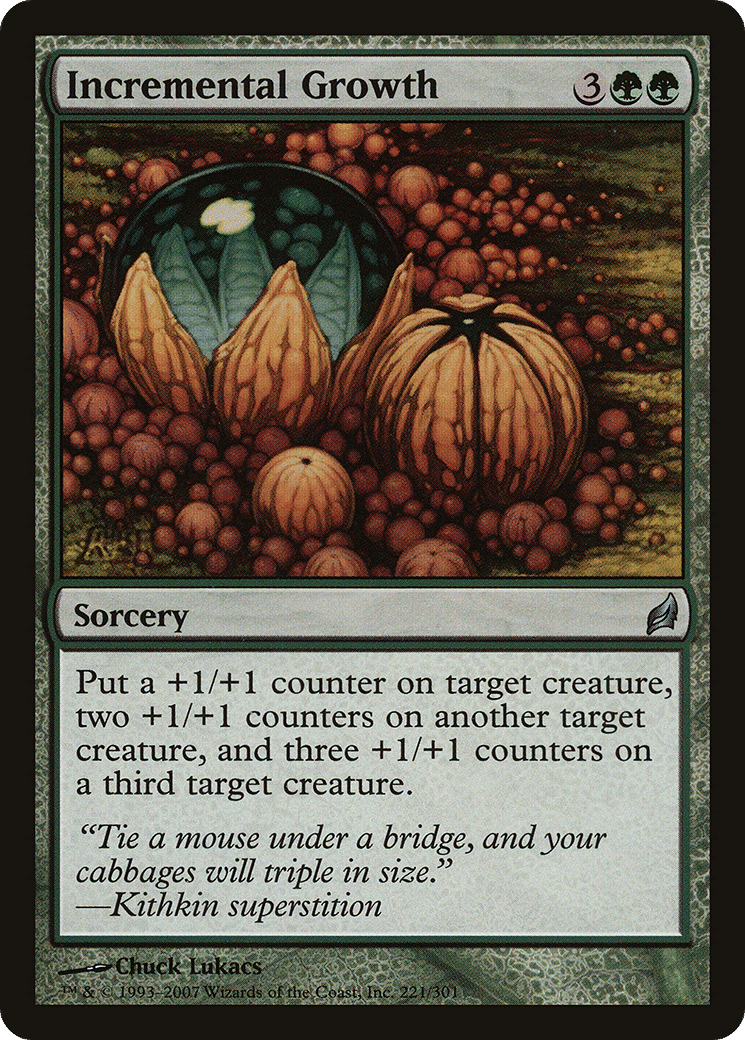 Incremental Growth — Lorwyn — Magic: The Gathering