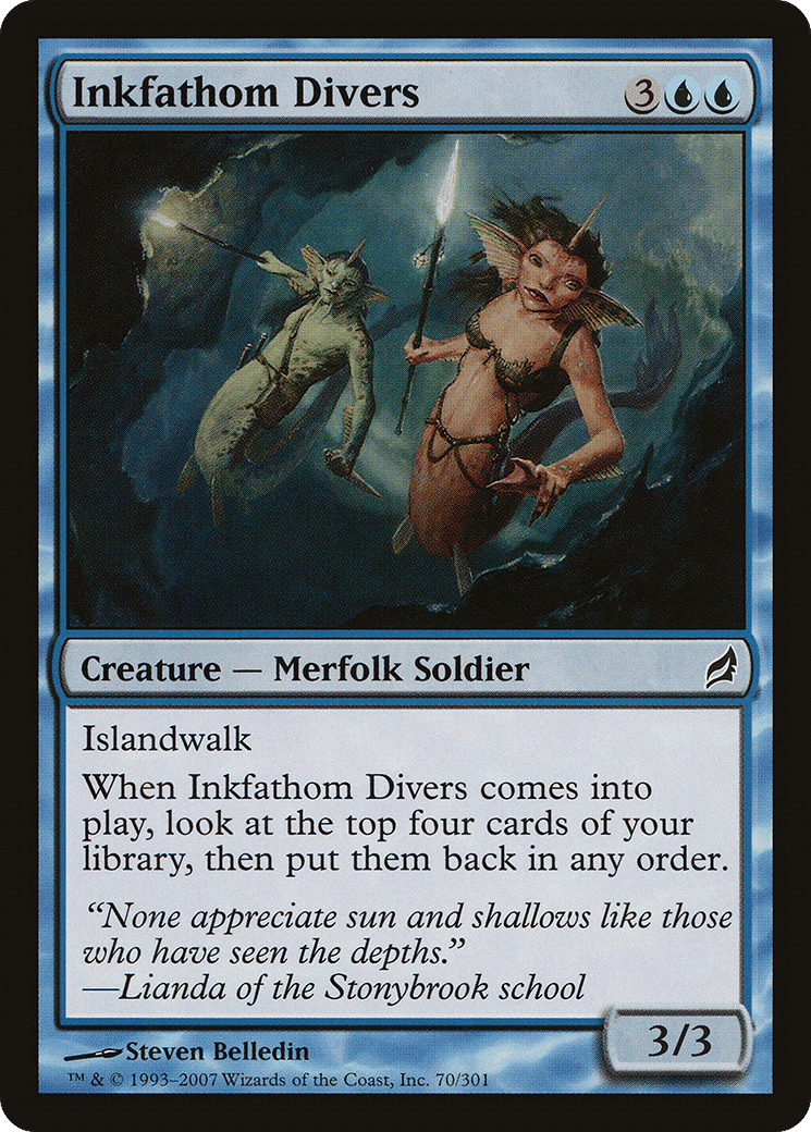 Inkfathom Divers — Lorwyn — Magic: The Gathering