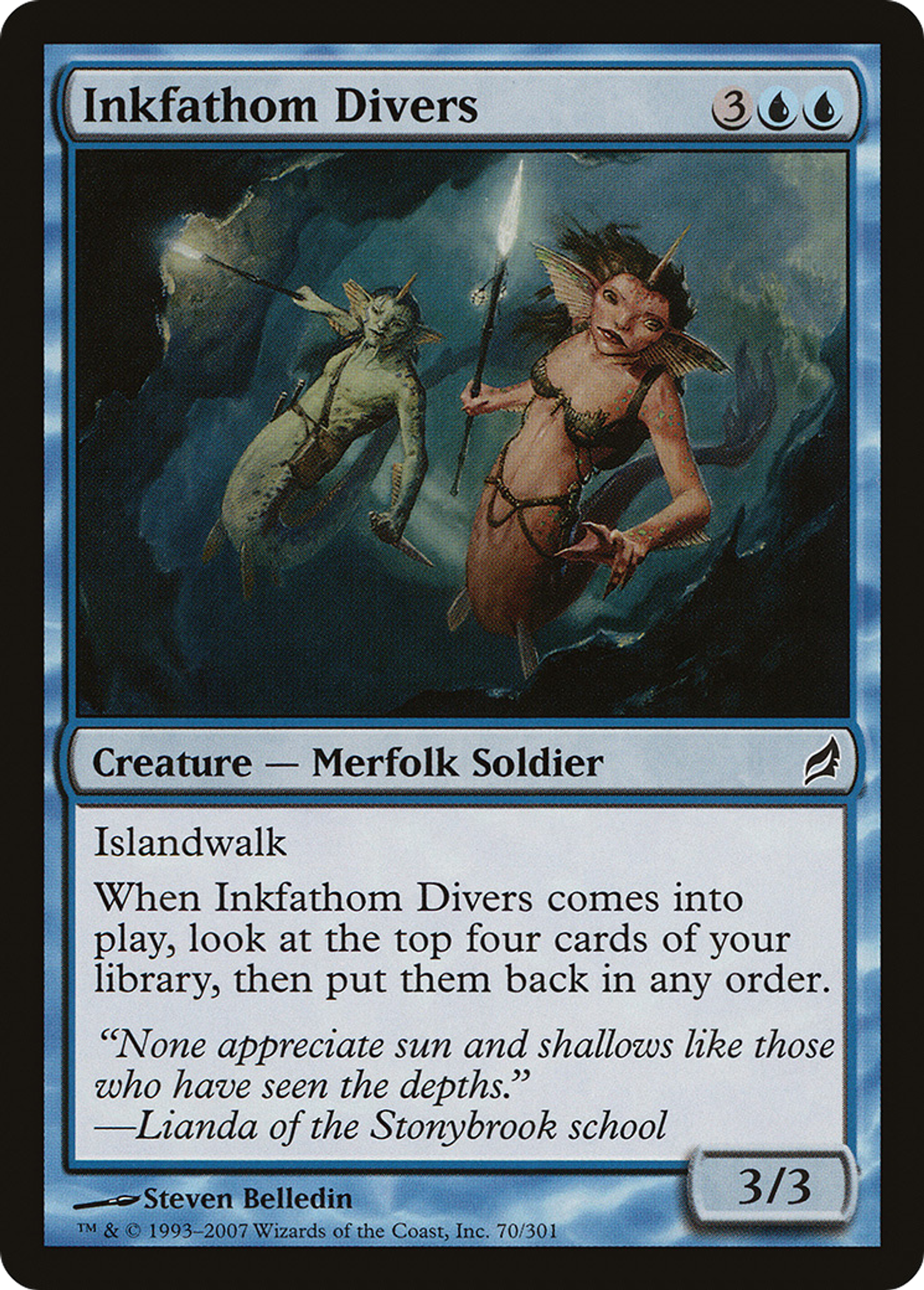 Inkfathom Divers — Lorwyn — Magic: The Gathering