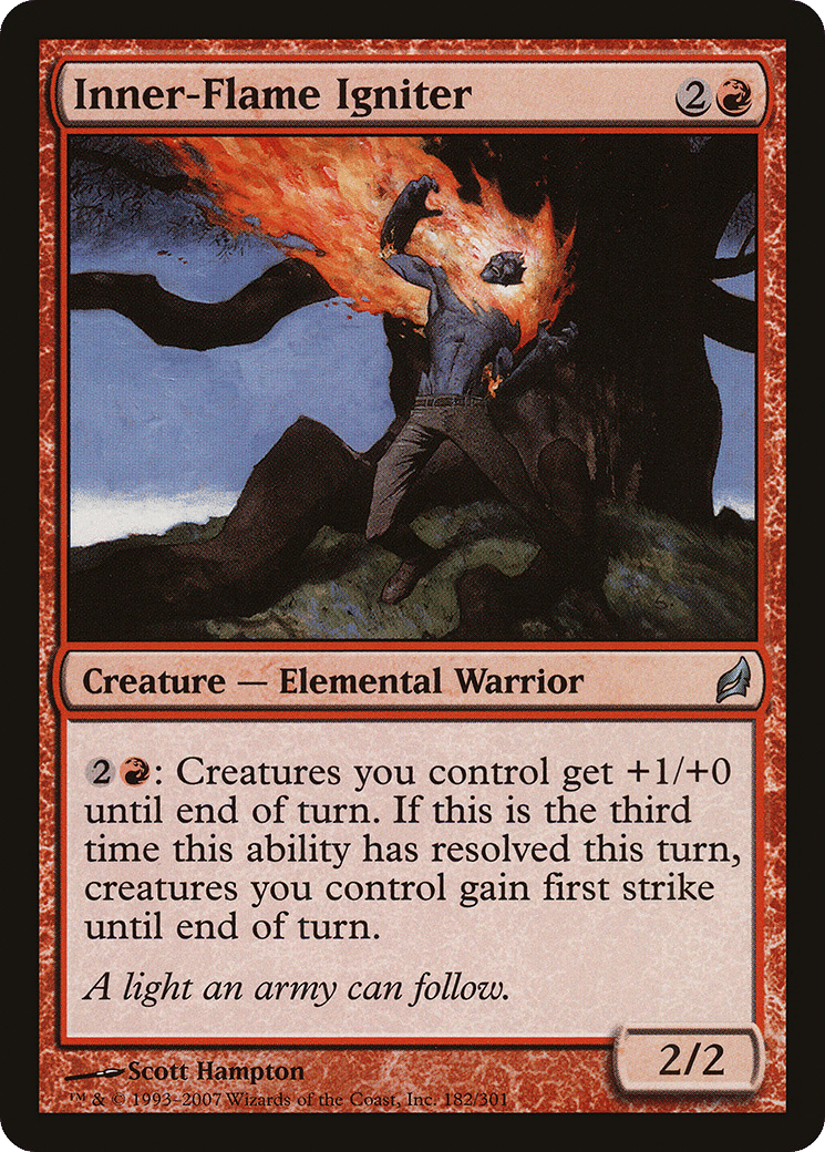 Inner-Flame Igniter — Lorwyn — Magic: The Gathering