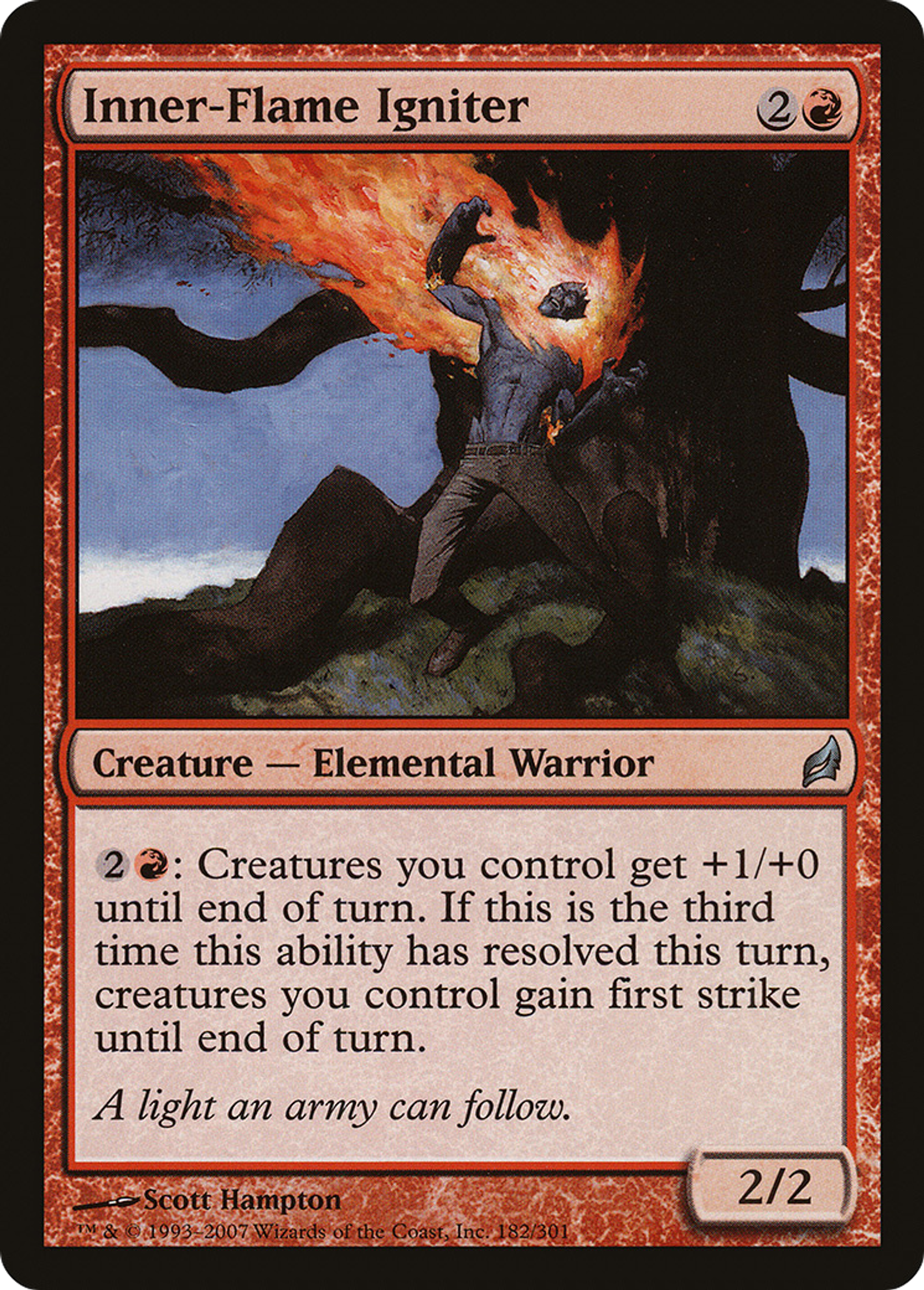 Embraseur de la Flamme intérieure — Lorwyn — Magic: The Gathering
