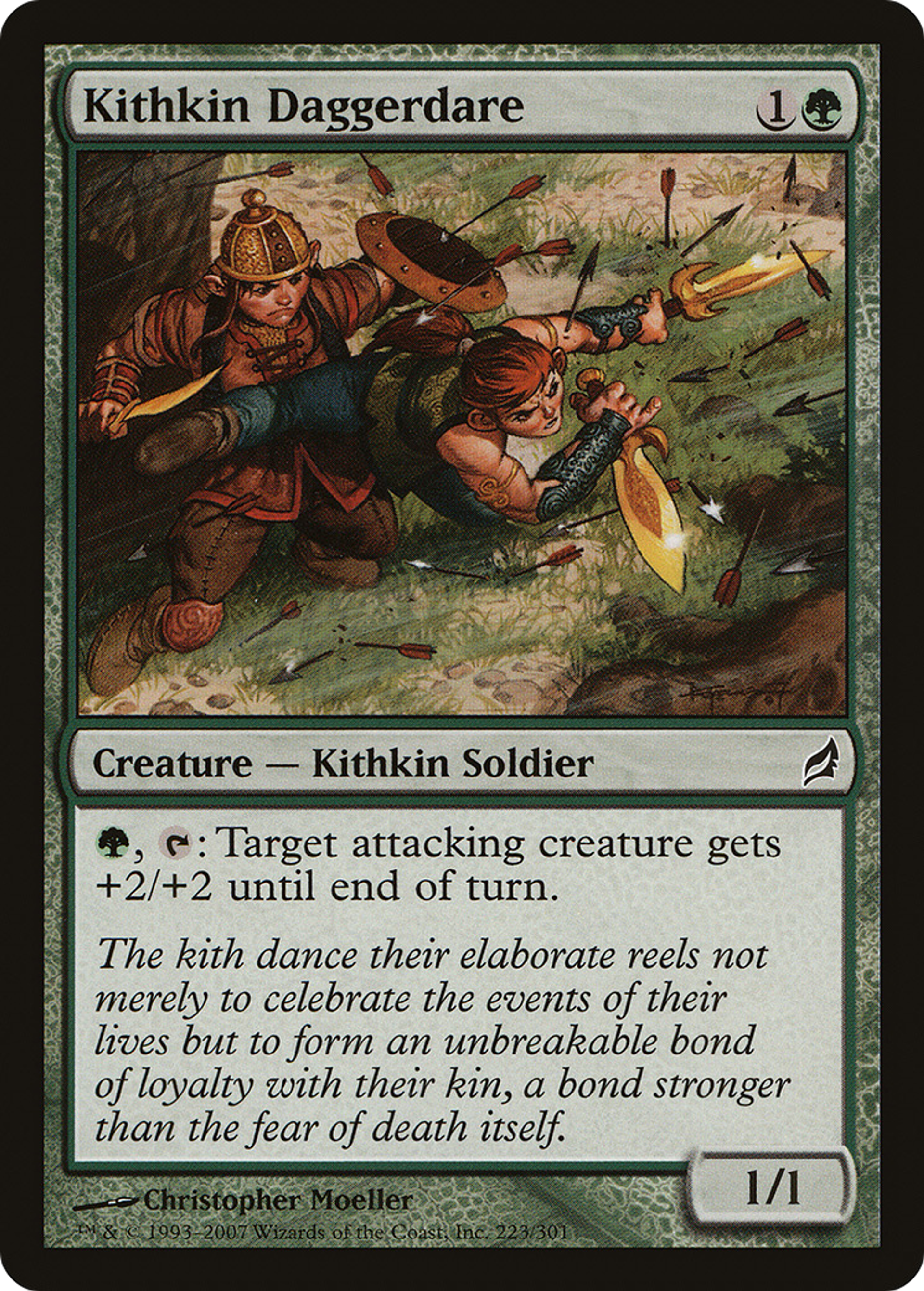 Kithkin Daggerdare — Lorwyn — Magic: The Gathering
