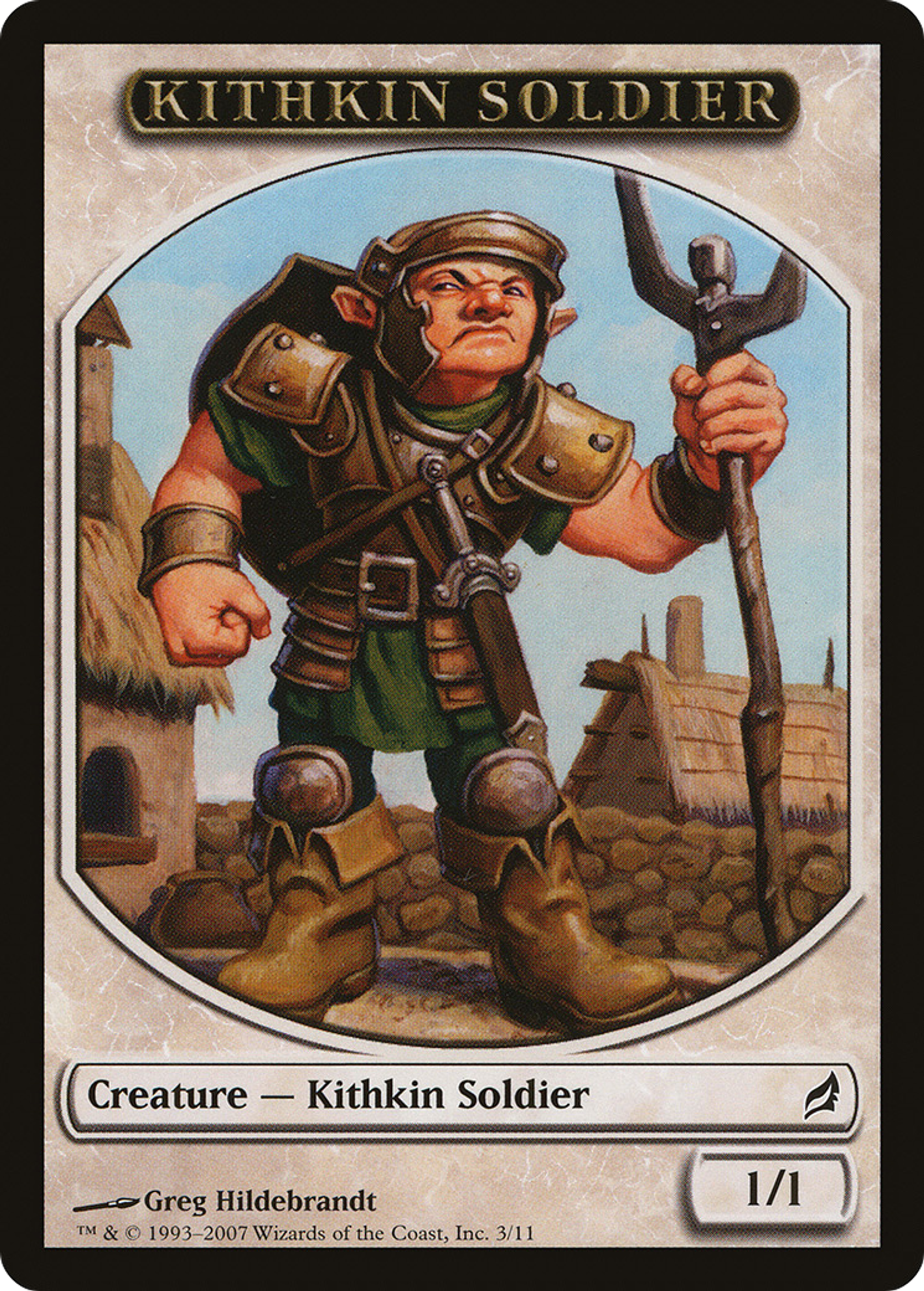 Kithkin Soldier — Lorwyn — Magic: The Gathering