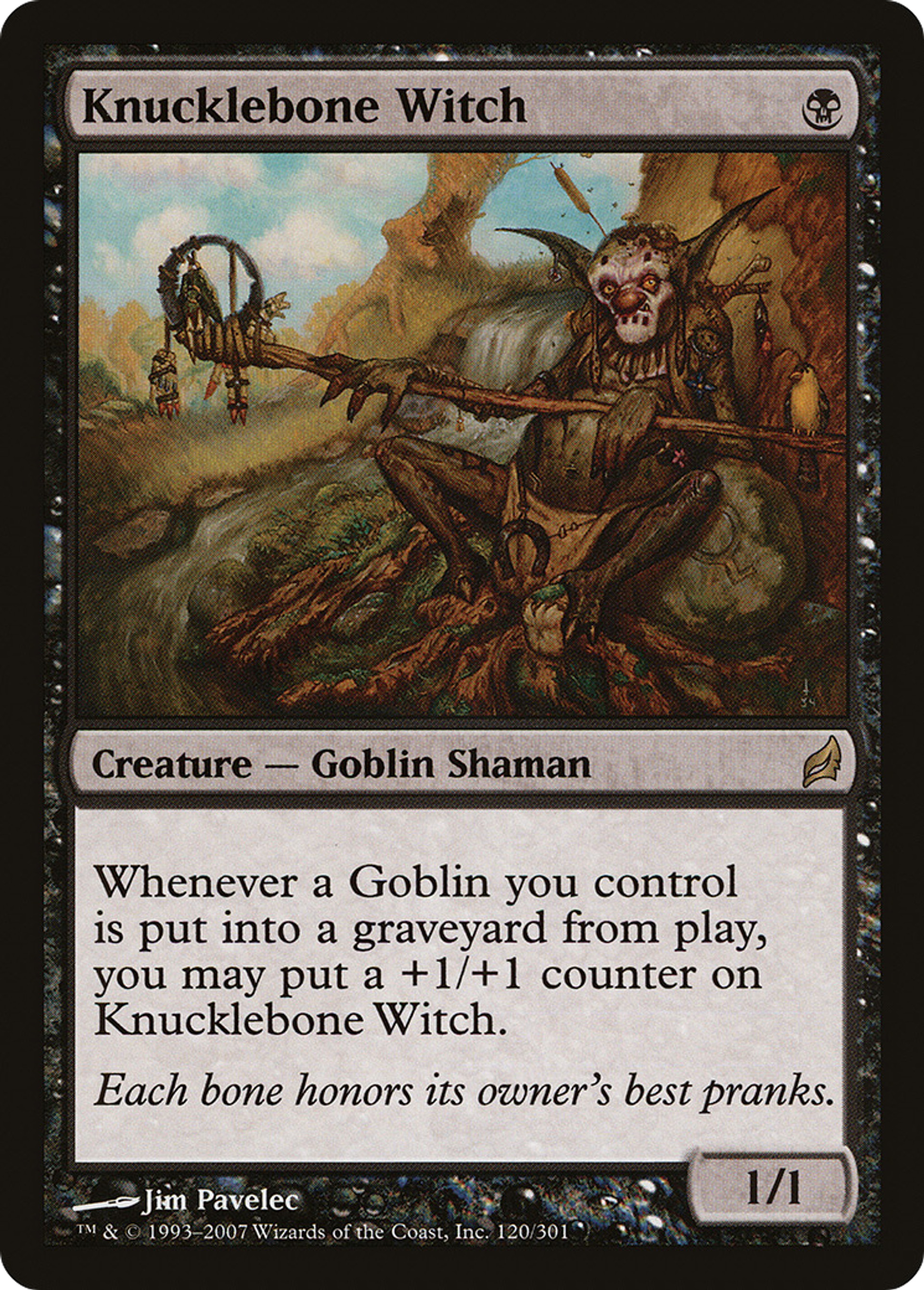 Knucklebone Witch — Lorwyn — Magic: The Gathering