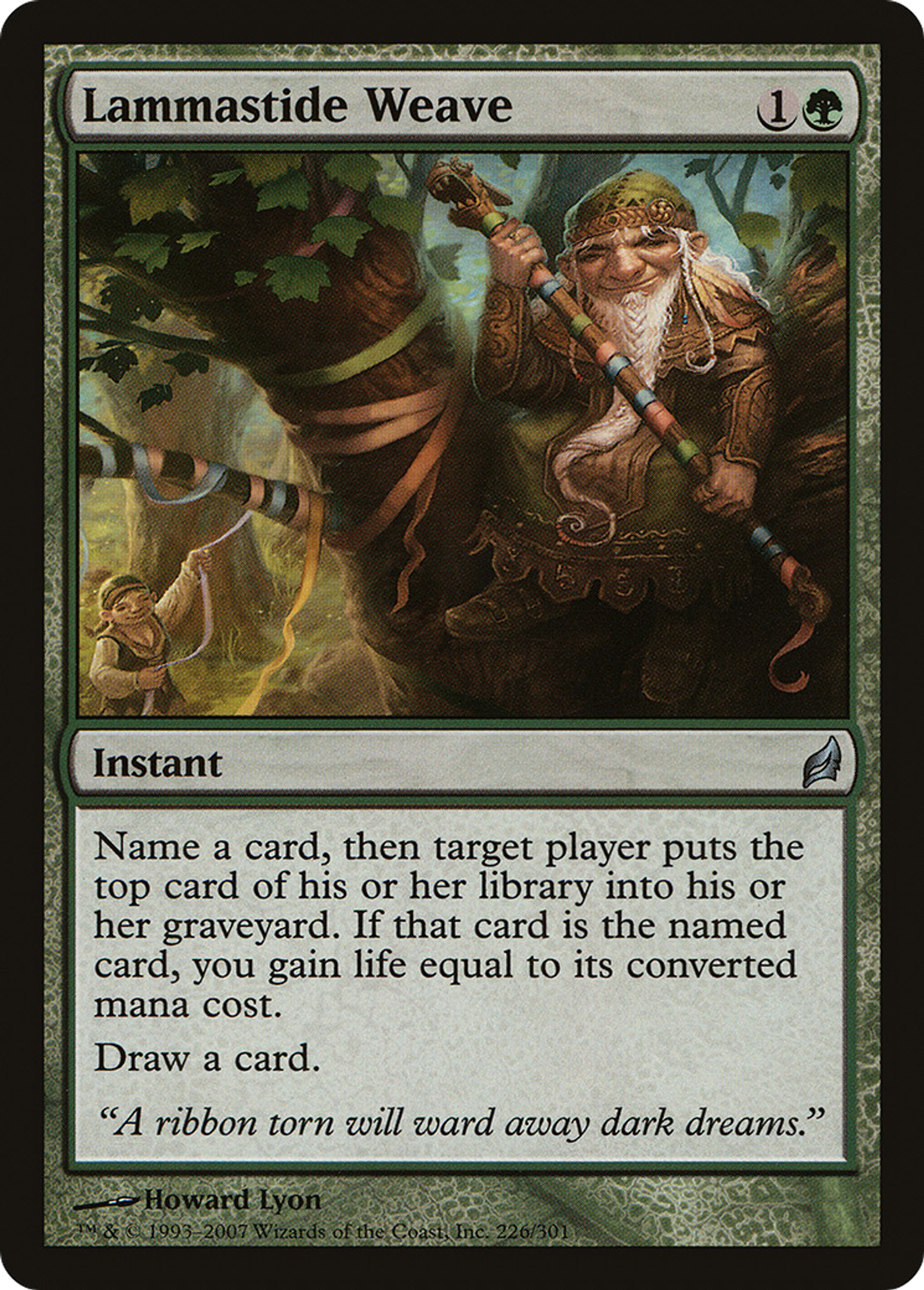 Banderoles de Lammas — Lorwyn — Magic: The Gathering