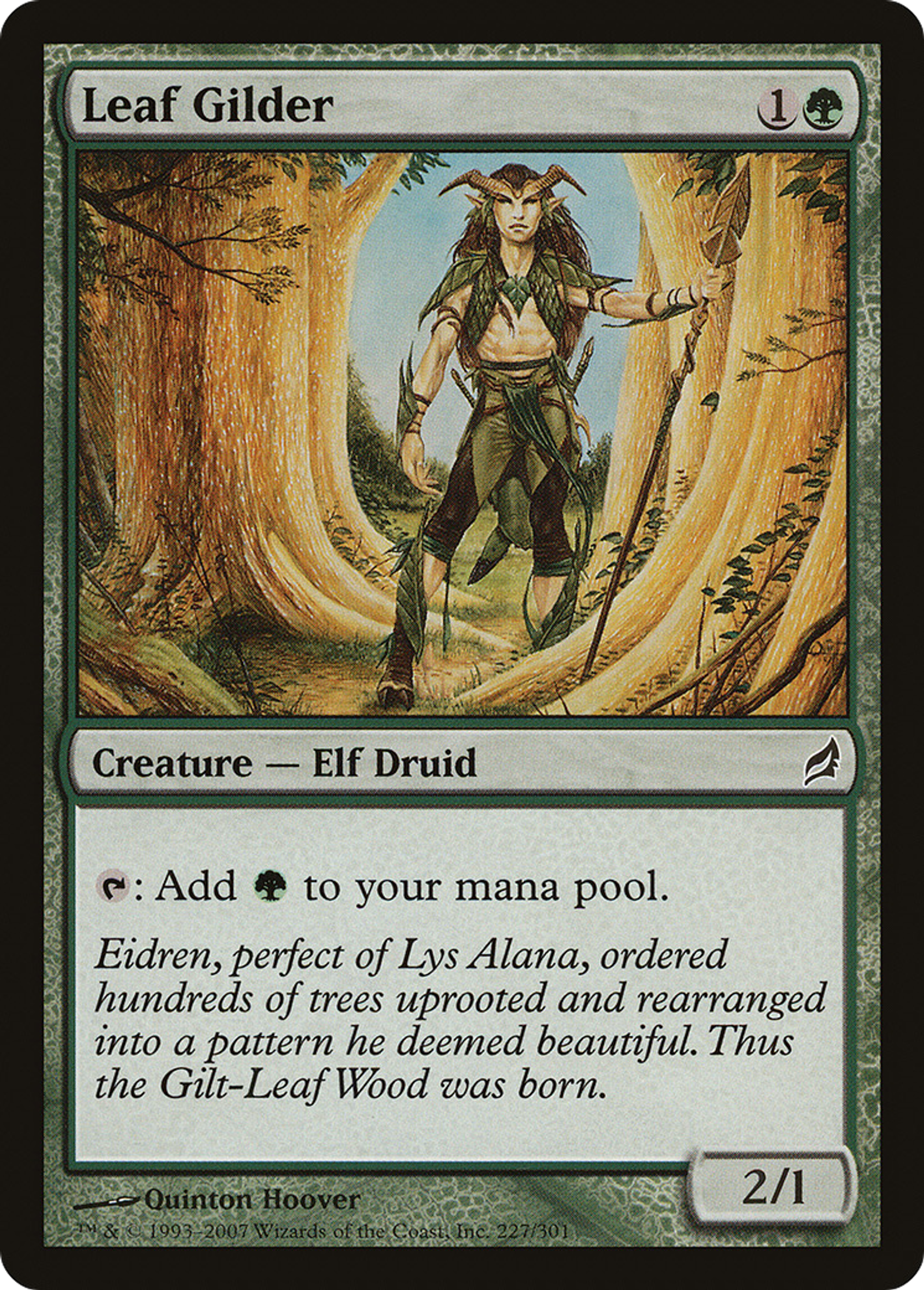 Leaf Gilder — Lorwyn — Magic: The Gathering
