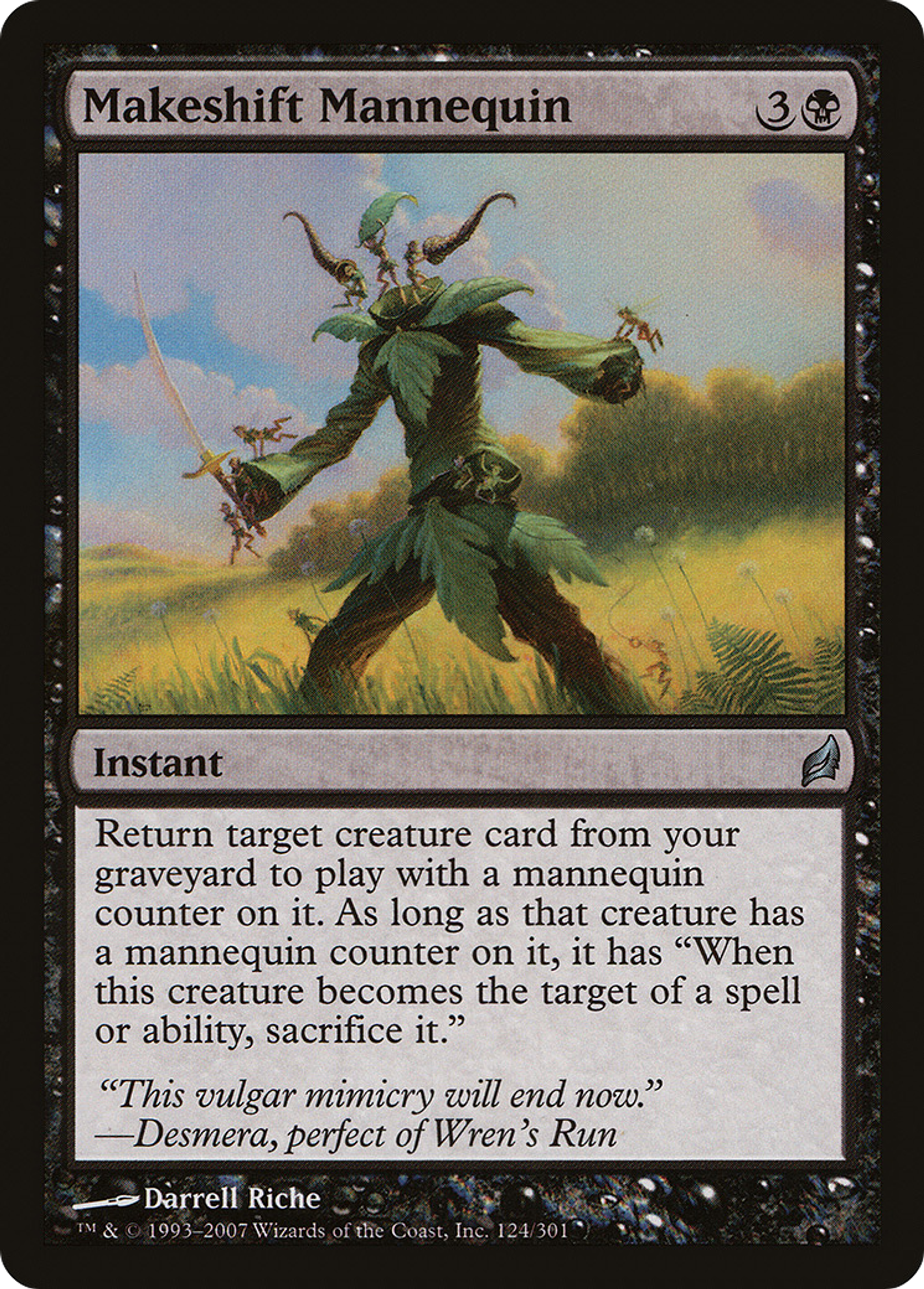 Mannequin improvisé — Lorwyn — Magic: The Gathering