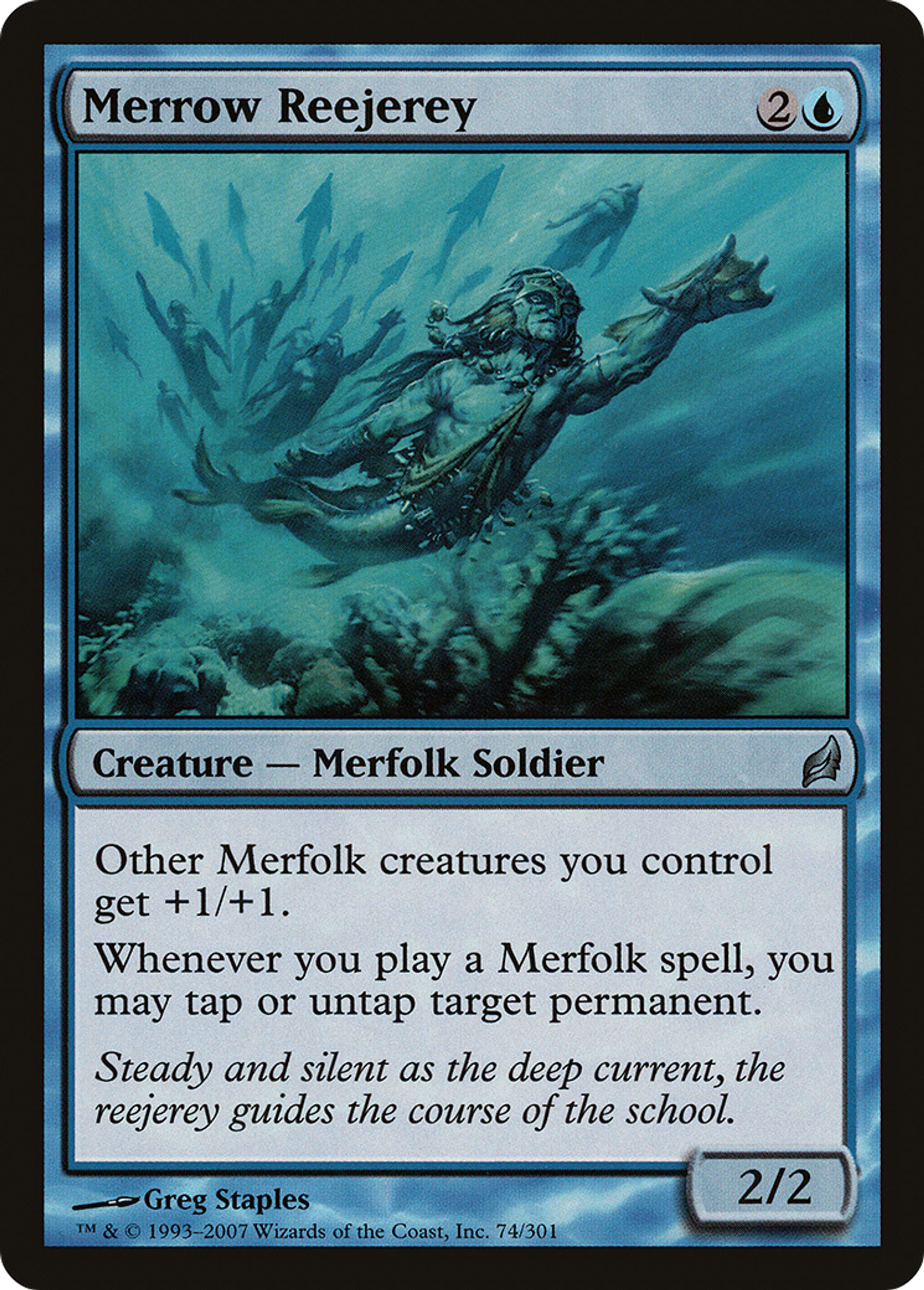 Merrow Reejerey — Lorwyn — Magic: The Gathering