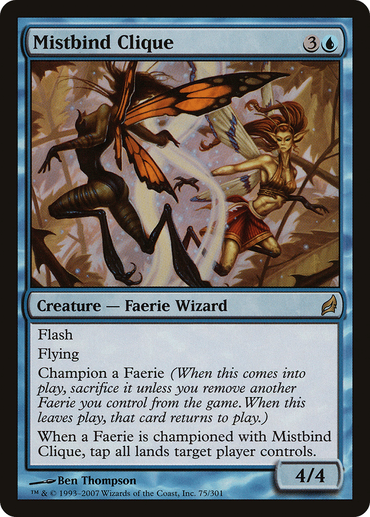 Mistbind Clique — Lorwyn — Magic: The Gathering