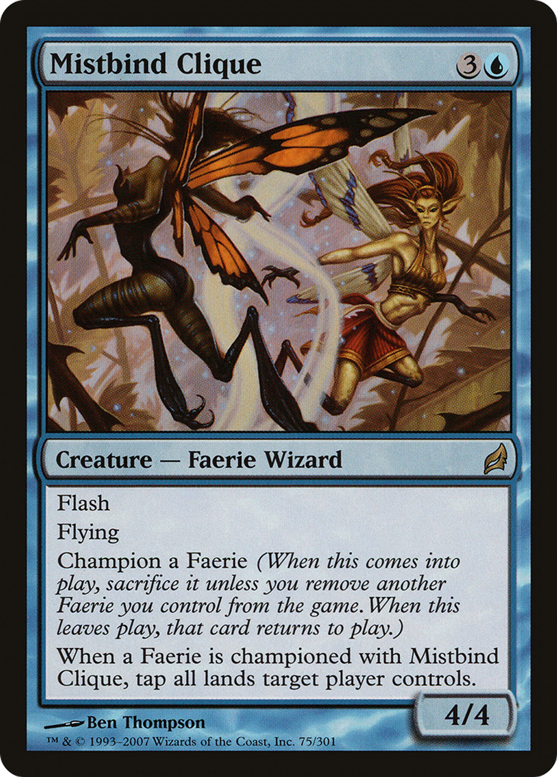 Mistbind Clique — Lorwyn — Magic: The Gathering