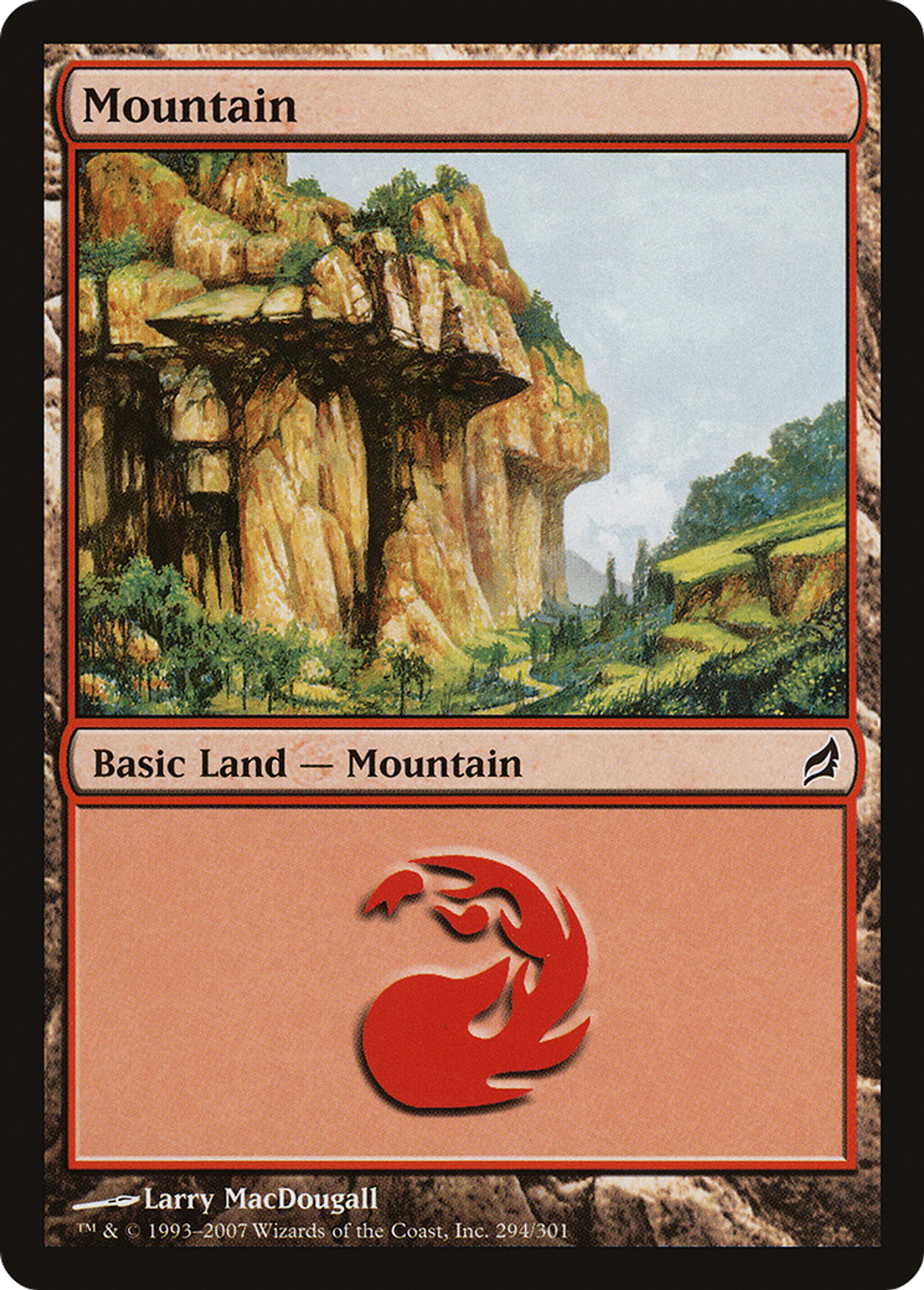 Mountain — Lorwyn — Magic: The Gathering