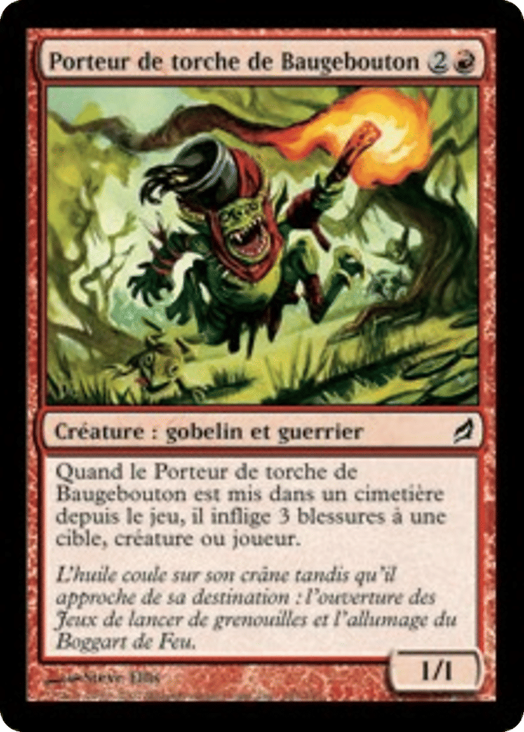Porteur de torche de Baugebouton — Lorwyn — Magic: The Gathering