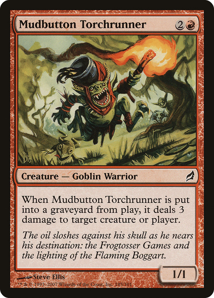 Mudbutton Torchrunner — Lorwyn — Magic: The Gathering