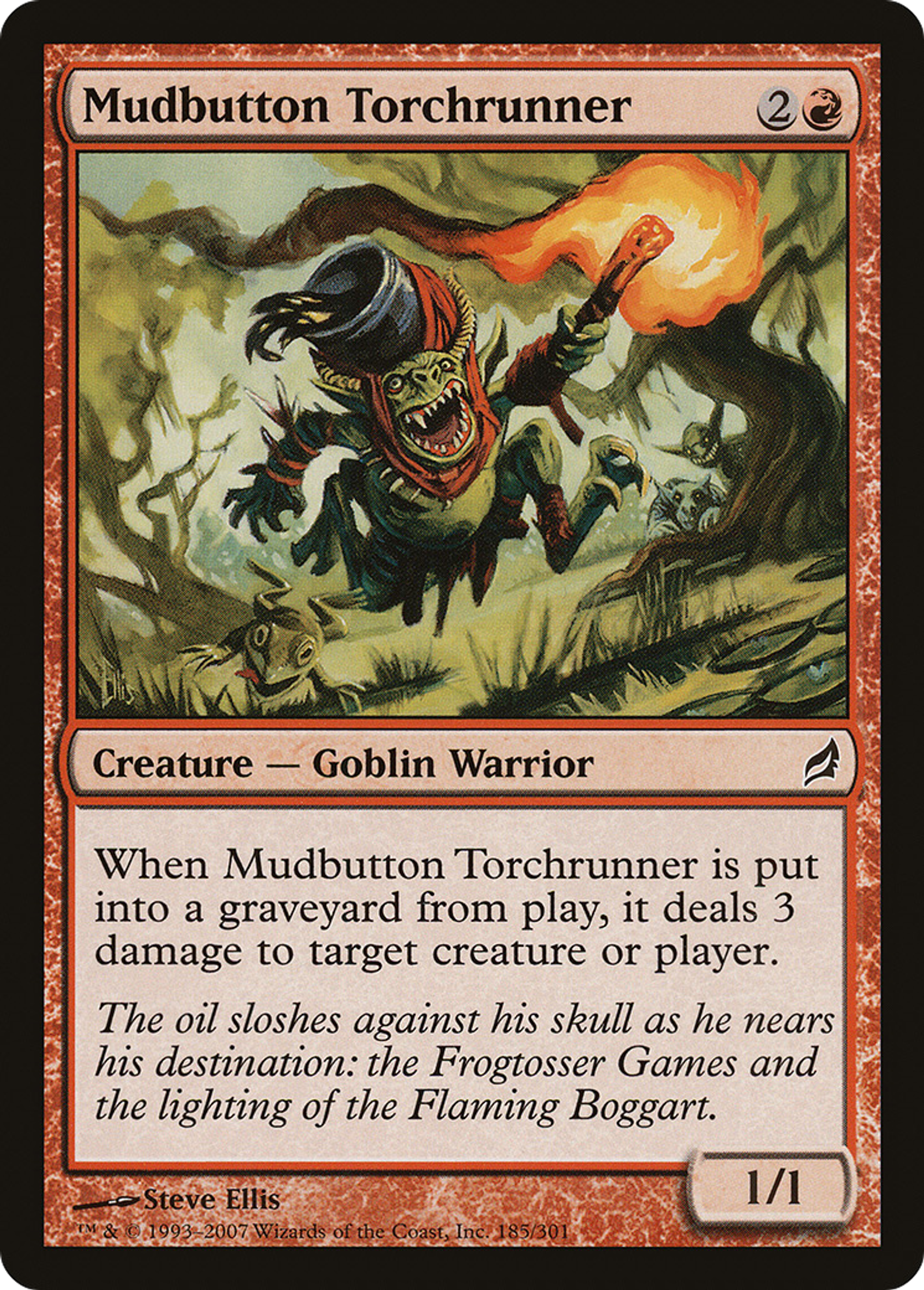 Mudbutton Torchrunner — Lorwyn — Magic: The Gathering