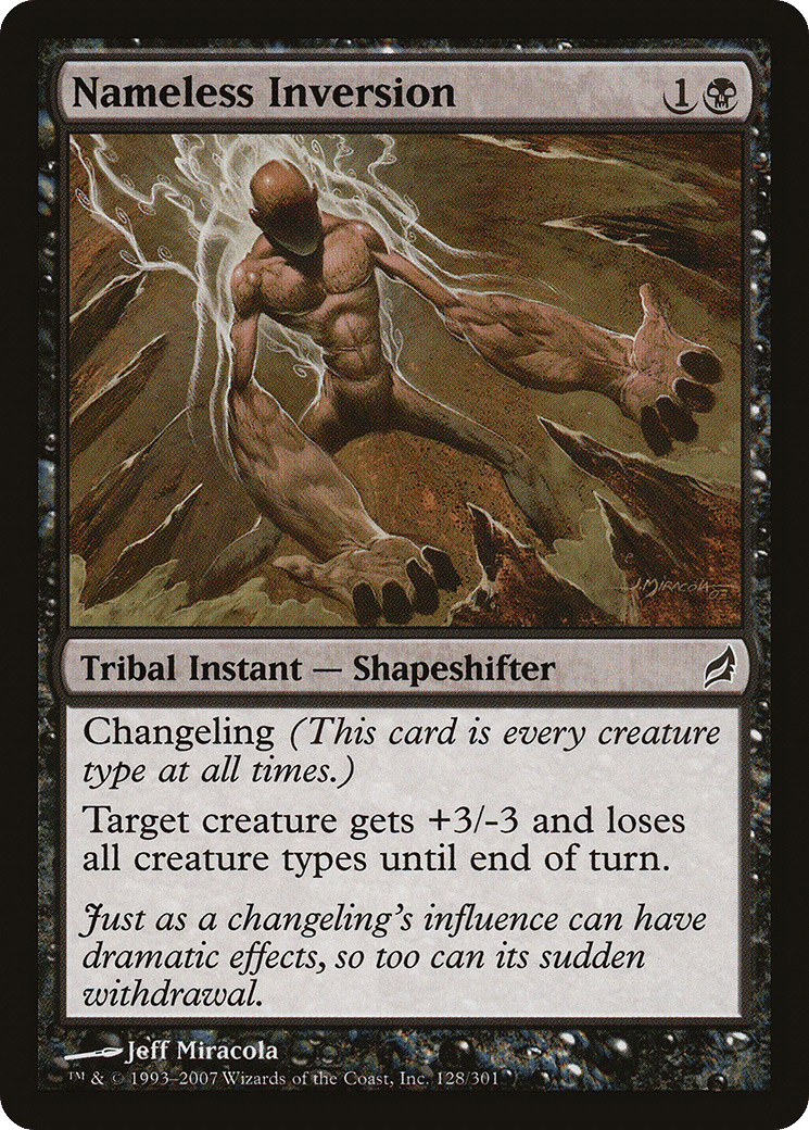 Nameless Inversion — Lorwyn — Magic: The Gathering