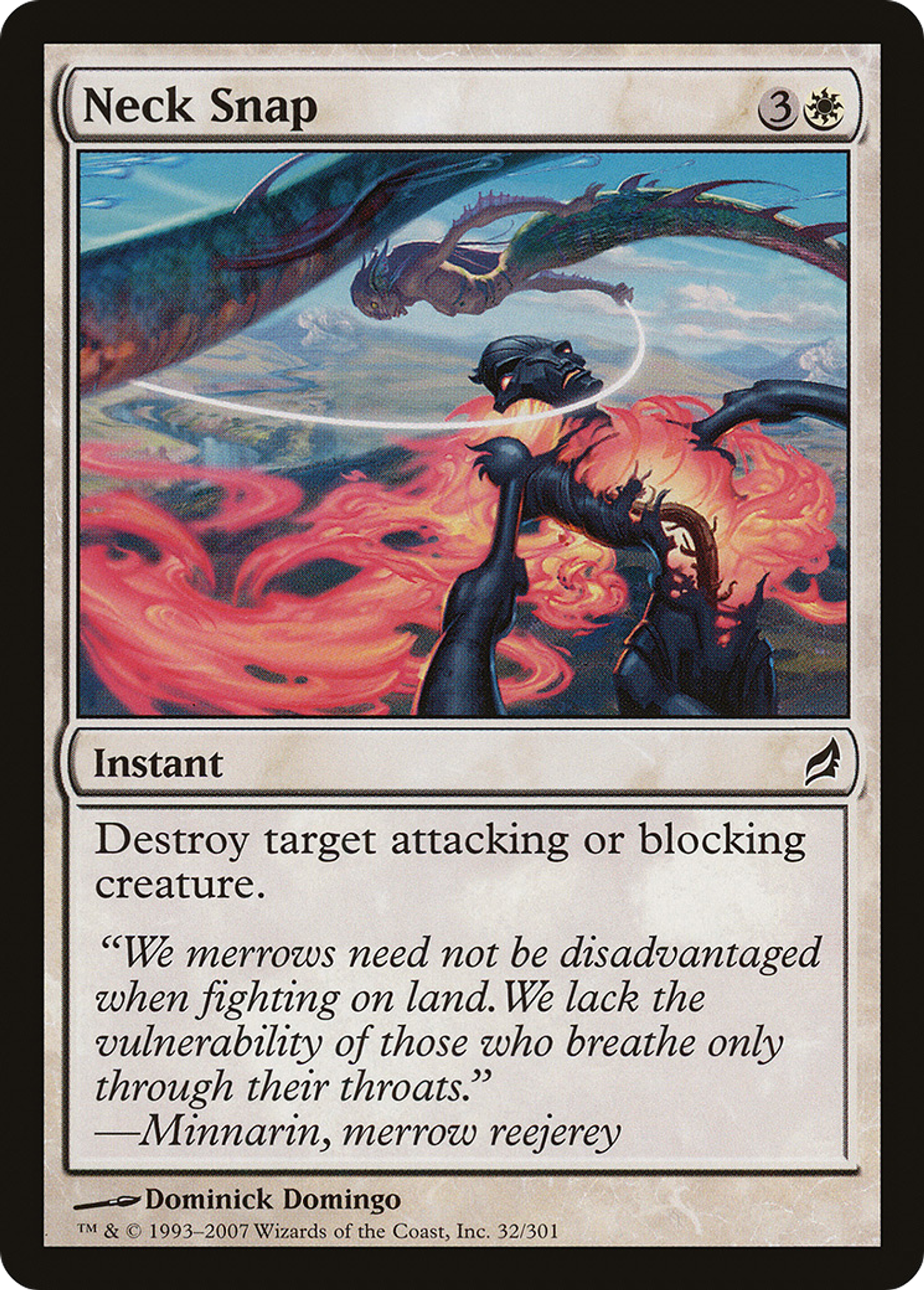 Neck Snap — Lorwyn — Magic: The Gathering