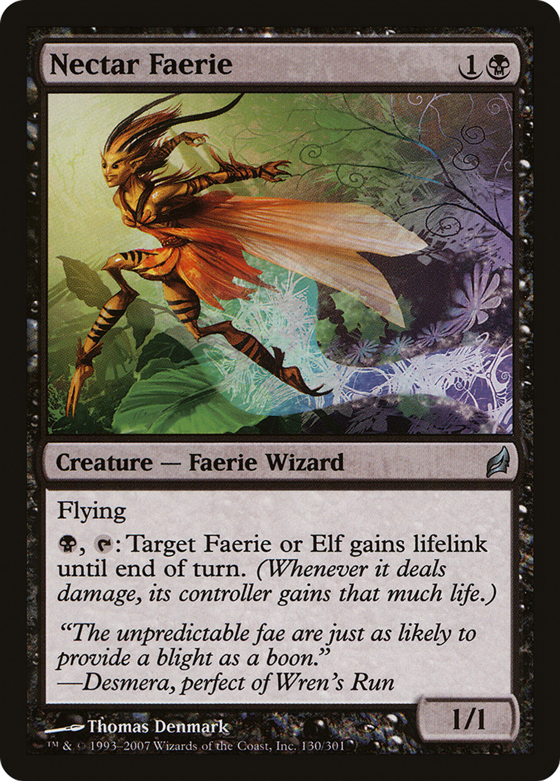 Nectar Faerie — Lorwyn — Magic: The Gathering