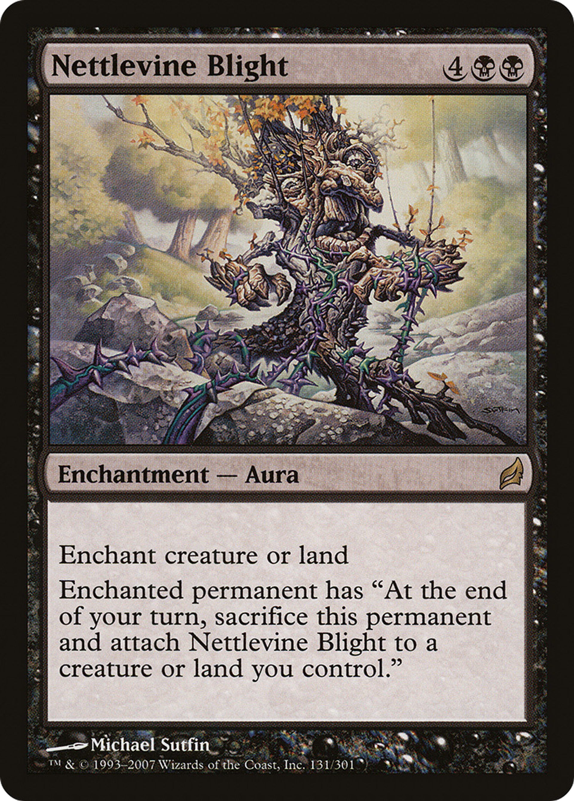 Nettlevine Blight — Lorwyn — Magic: The Gathering